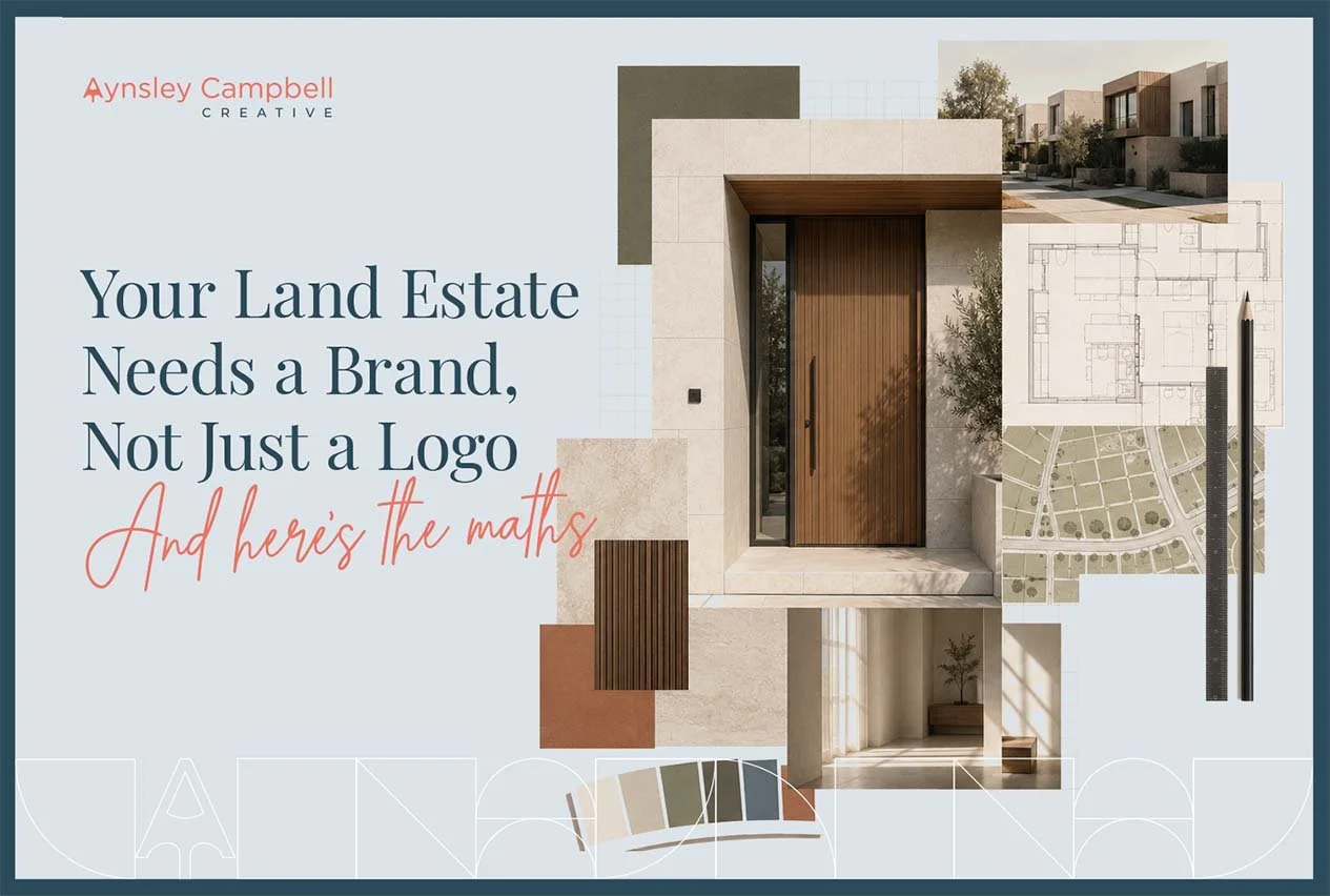 Your Land Estate Needs a Brand, Not Just a Logo (And Here's the Maths)