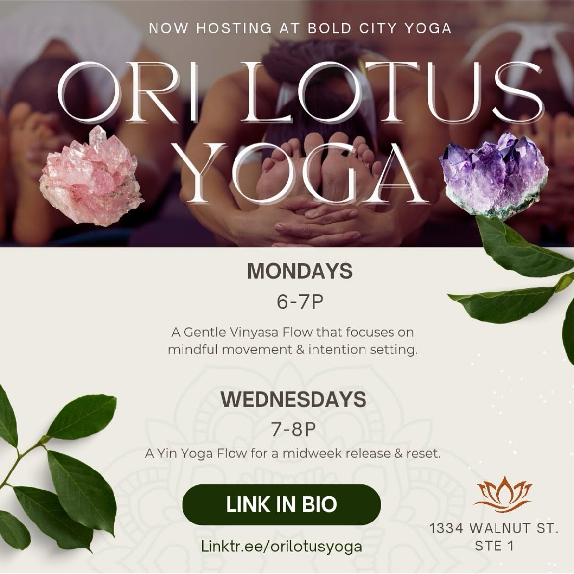 We are super stoked to welcome the wonderful @orilotusyoga to our beloved studio! She is starting her Gentle Vinyasa and Yin classes next week (Feb 10). Please reach out directly to Ori for sign up and see you soon on the mat 🤗 #yogaclass #downtownj