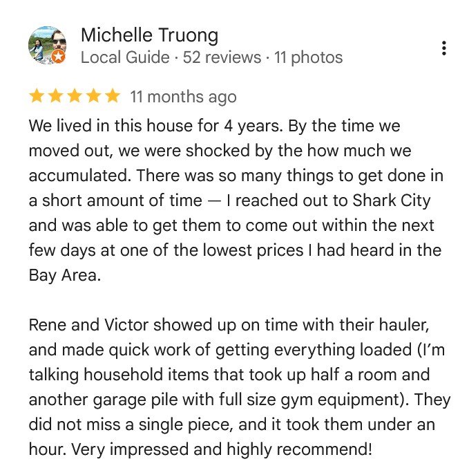 The best junk removal service in San Jose. We service all of Santa Clara for junk removal, hauling and disposal.