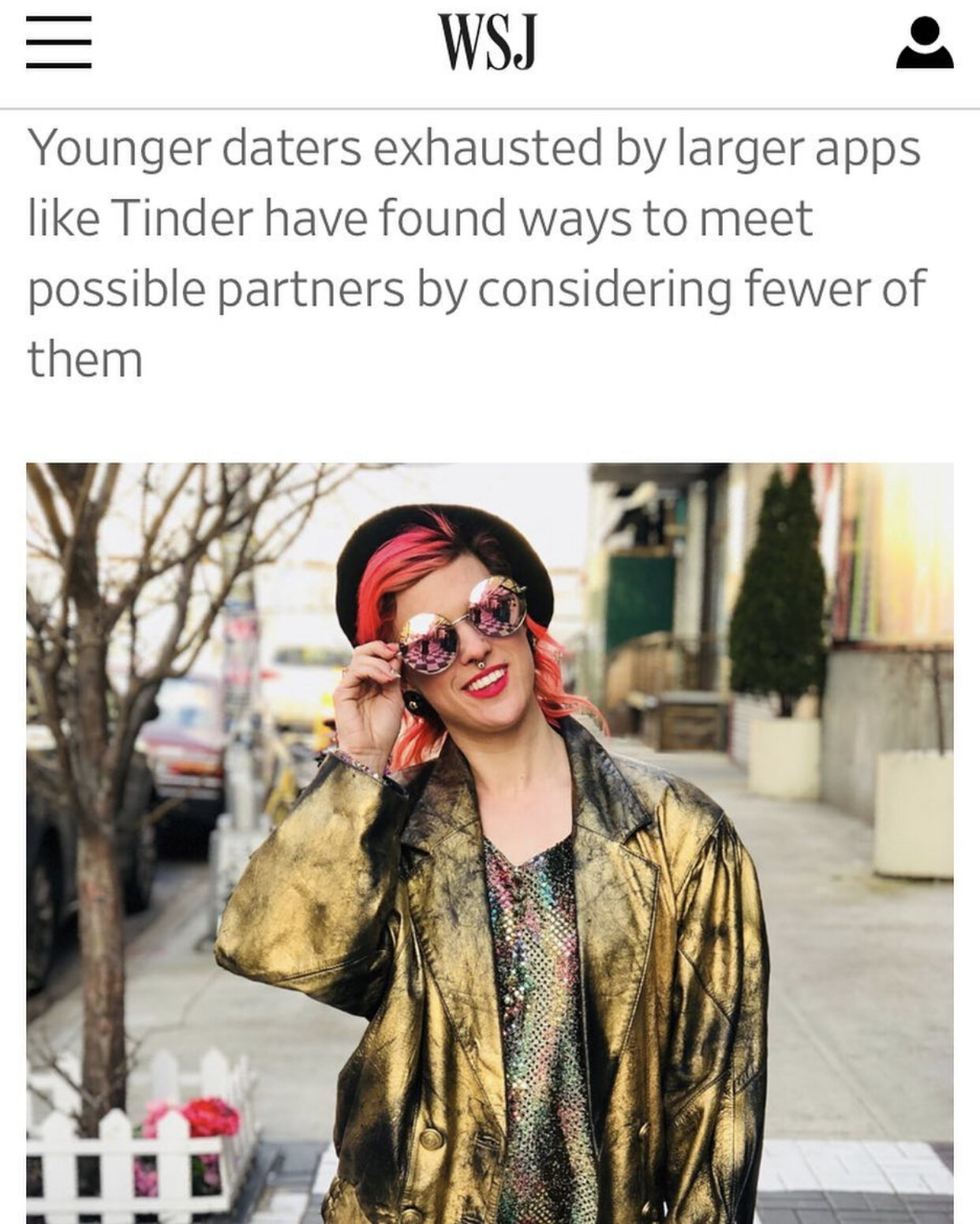 2018 Archives: That time I was interviewed by WSJ - and yes, I've officially had every haircolor in the spectrum. The mullet was an accident, but I owned it anyway!