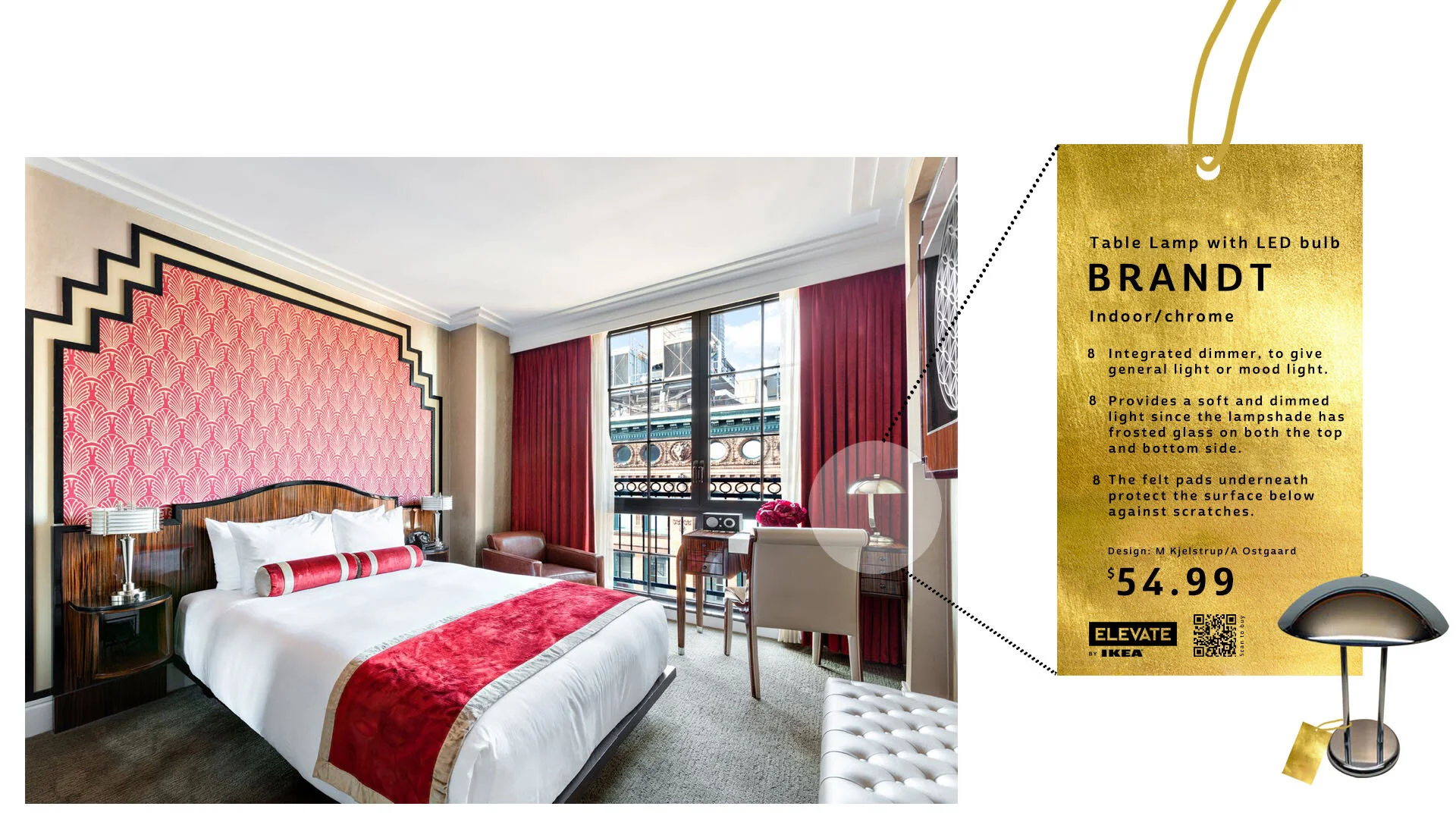 "Try Before You Buy": Order the Elevate items you love via QR code