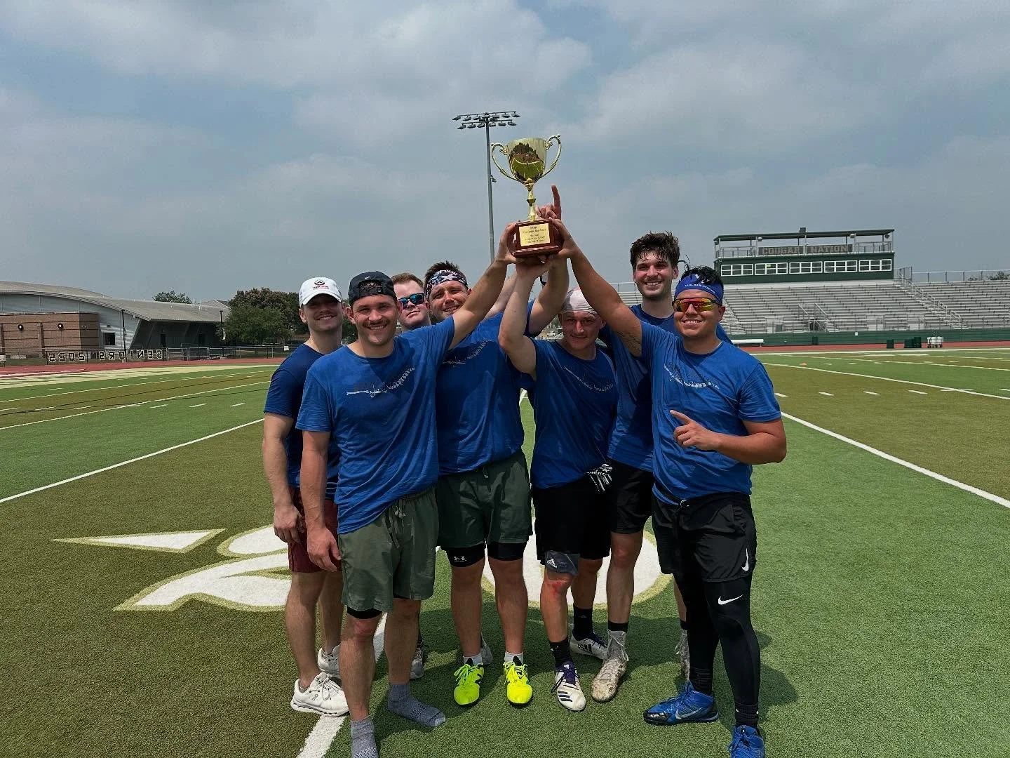 FINAL SCORE: 43-28. Another hard fought game, but for the second year in a row, the Juniors took home the victory with a dominant performance.  The Annual BAMC Ortho Juniors vs Seniors Flag football game is only getting more competitive each year! Wh