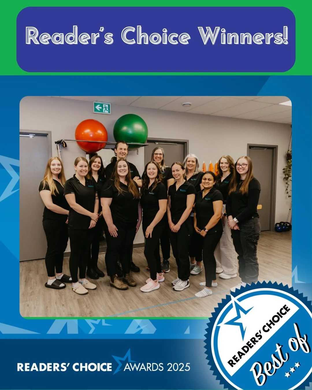 Thank you, Muskoka!!! We are beyond grateful to everyone who voted for @athletictherapist_shelby and for our clinic in this year&rsquo;s Reader&rsquo;s Choice Awards. We love our community and are so very fortunate to have the chance to treat such wo
