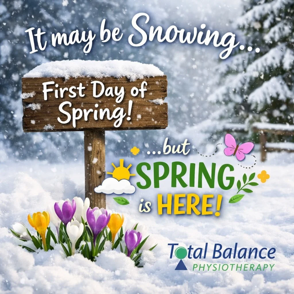 It may be snowing&hellip; but it&rsquo;s officially SPRING 🌷❄️

In true Muskoka fashion, we&rsquo;re keeping things interesting&mdash;but longer days, sunshine, and better weather are coming (we promise).

If winter has left you feeling stiff, sore,