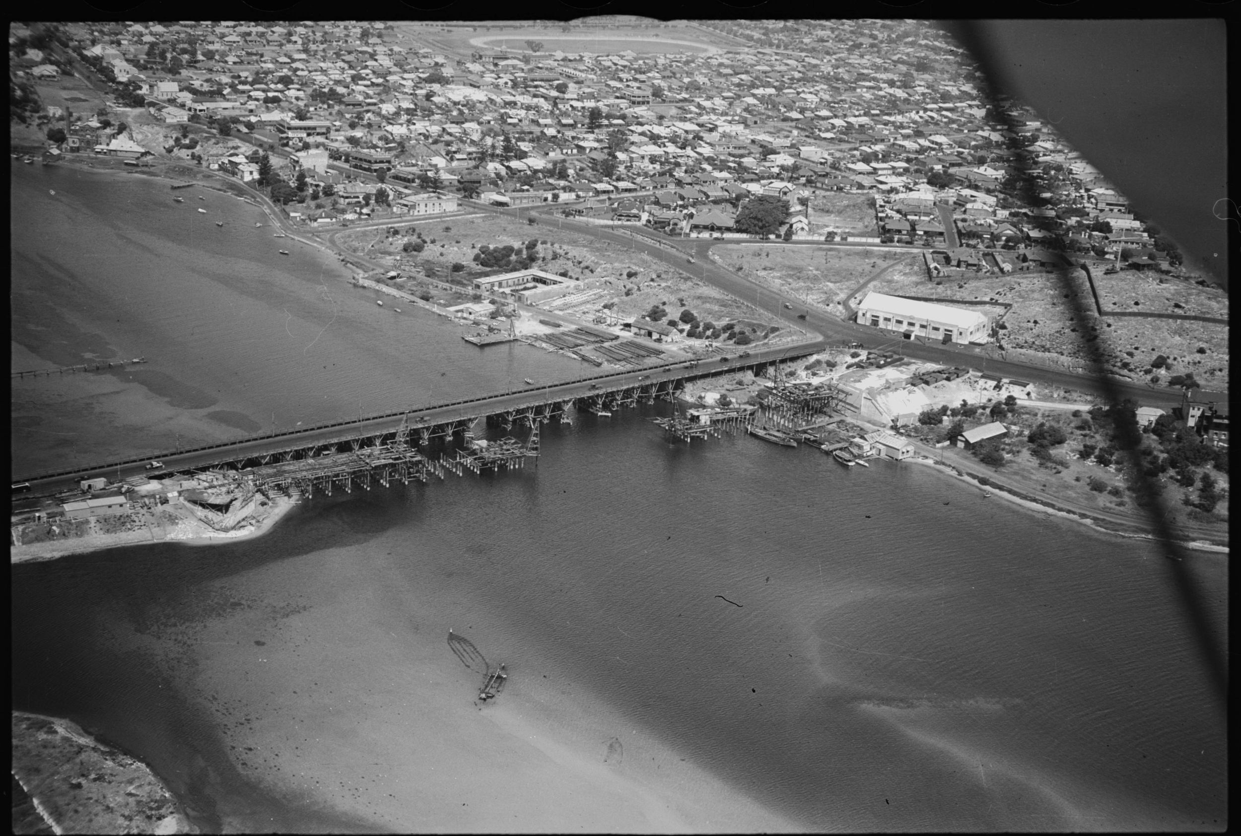 Fremantle traffic bridge, 1935-6