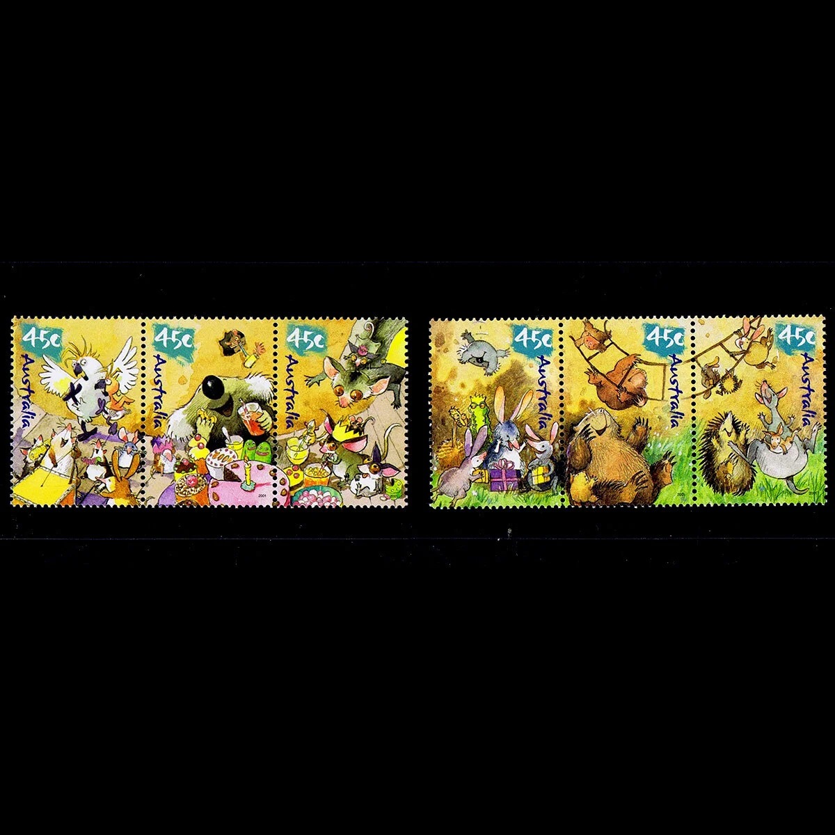 2001-45c-Wild-Babies-(6)-2-x-Joined-Strips-of-3-sq.jpg