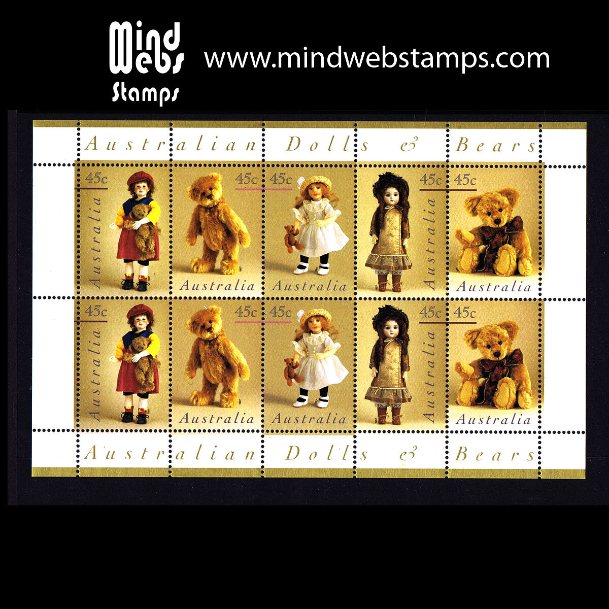 #SHLT019)-Australian-Decimal-Stamps-1997-Dolls-and-Bears,-Sheetlet-of-10-MNH-sq.jpg