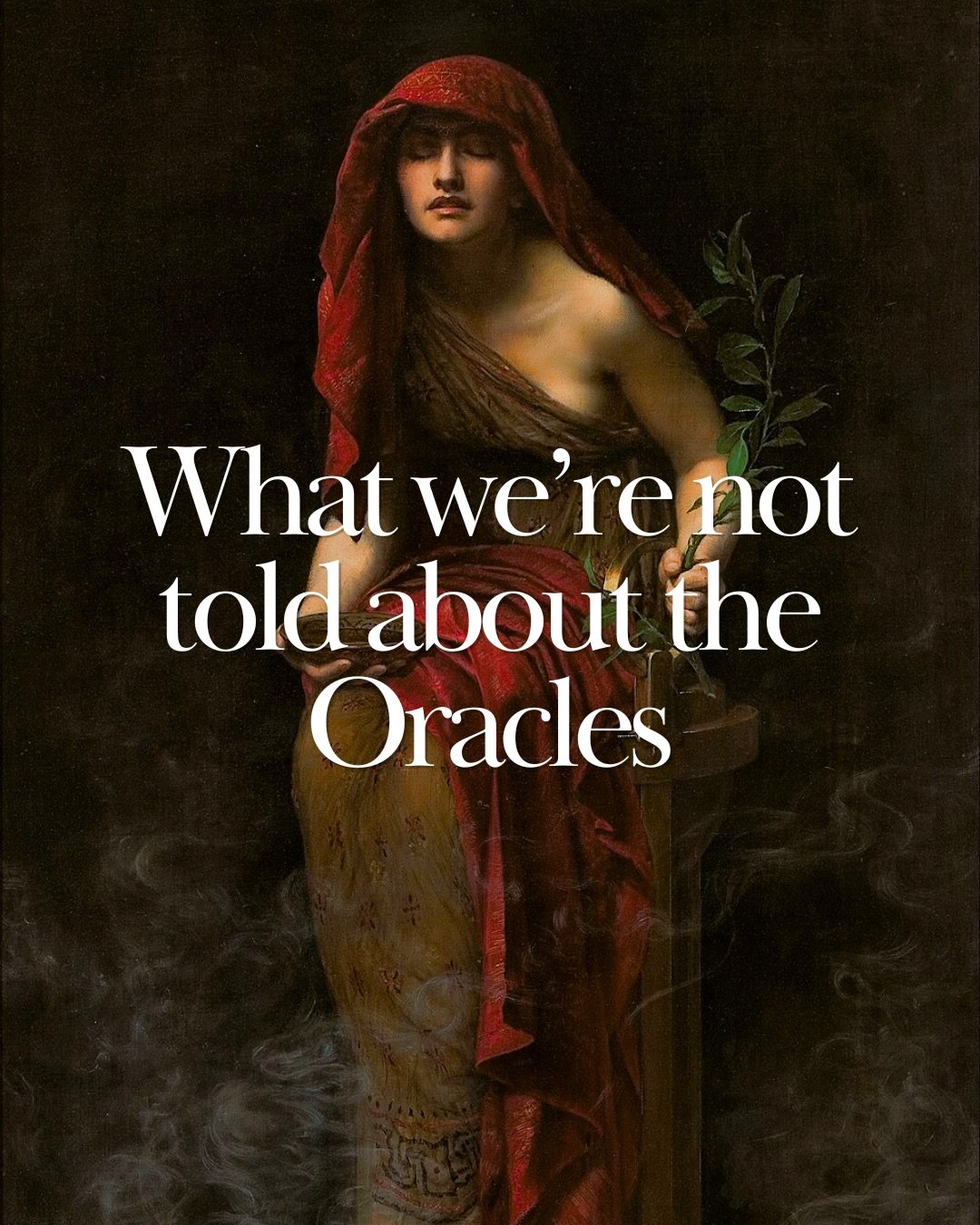 In the modern world, where our understanding of feminine oracular power has nearly entirely disappeared, we may see it portrayed as mystical, abstract, or strictly esoteric.

Yet, in the ancient world, oracular power was both immensely influential an
