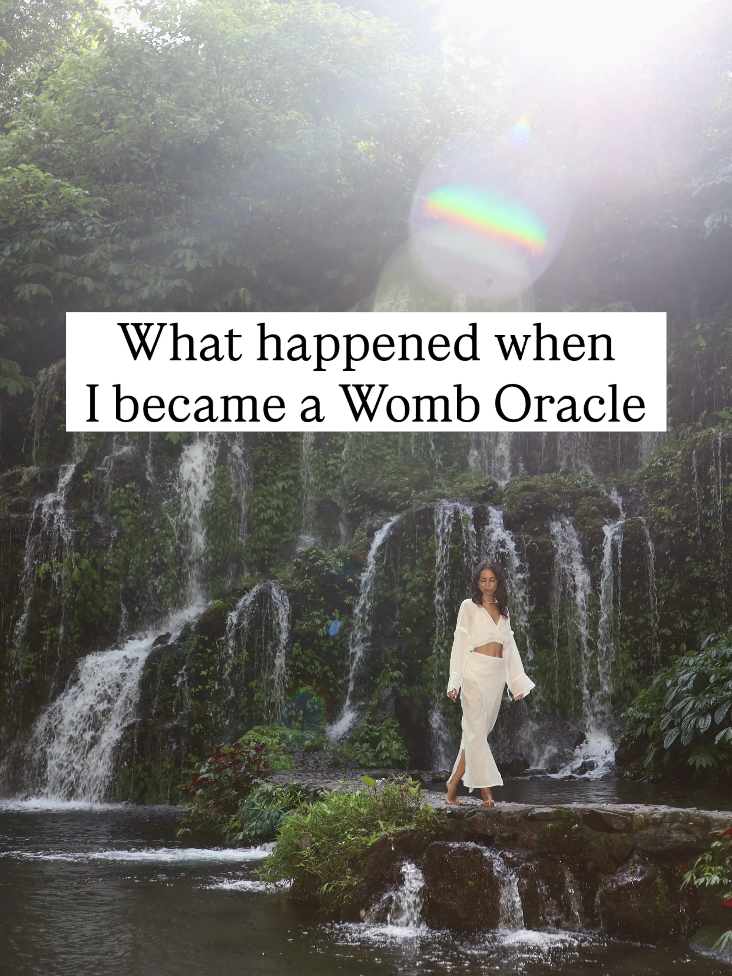 Come home to the source of your power, held deep within your feminine body.

Womb Oracle, my signature 4-week training begins on July 9th.

Early bird enrollment is open for just a few more days (save $111).

Discover the curriculum, testimonials, an