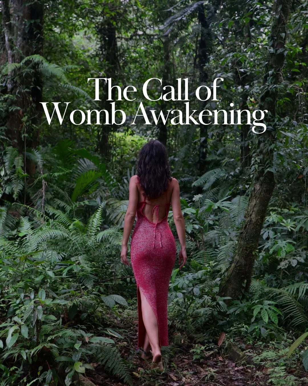There is an enchanted calling within your body&hellip;

within the events your life,

within the play of your relationships,

to reclaim your power.

Your womb authority. 

Do you hear her calling?

Let&rsquo;s journey into the ancient treasure trove