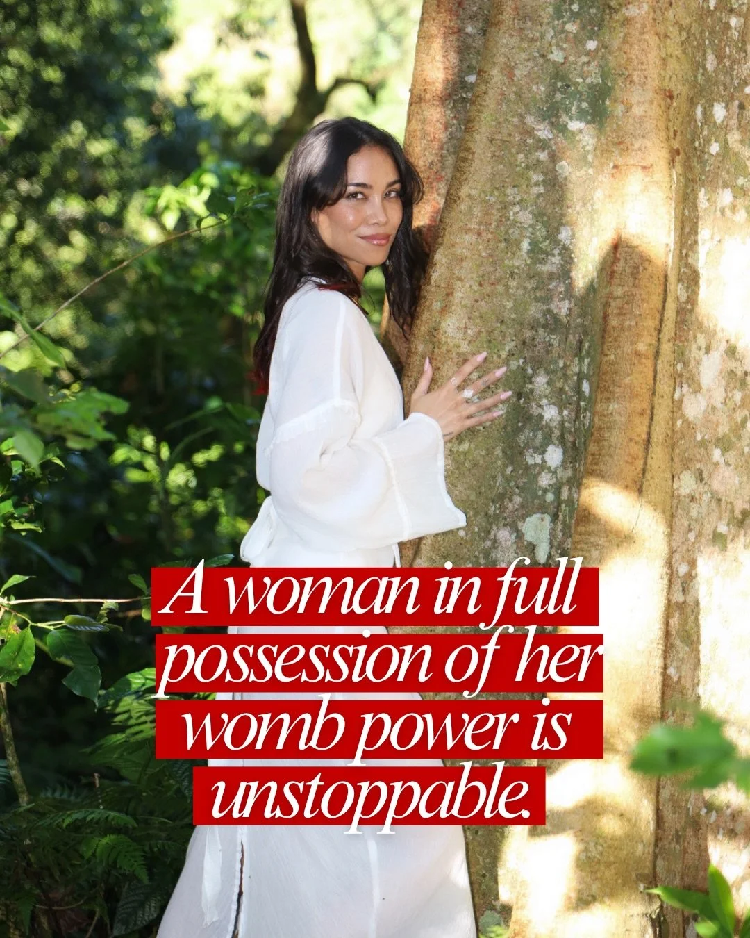 Deep in your body, can you remember a time when your feminine power was honored as the source of all life?

When your womb was celebrated as the sacred embodiment of your magical fertility, sensuality, abundance, and powers of regeneration?

Allow yo