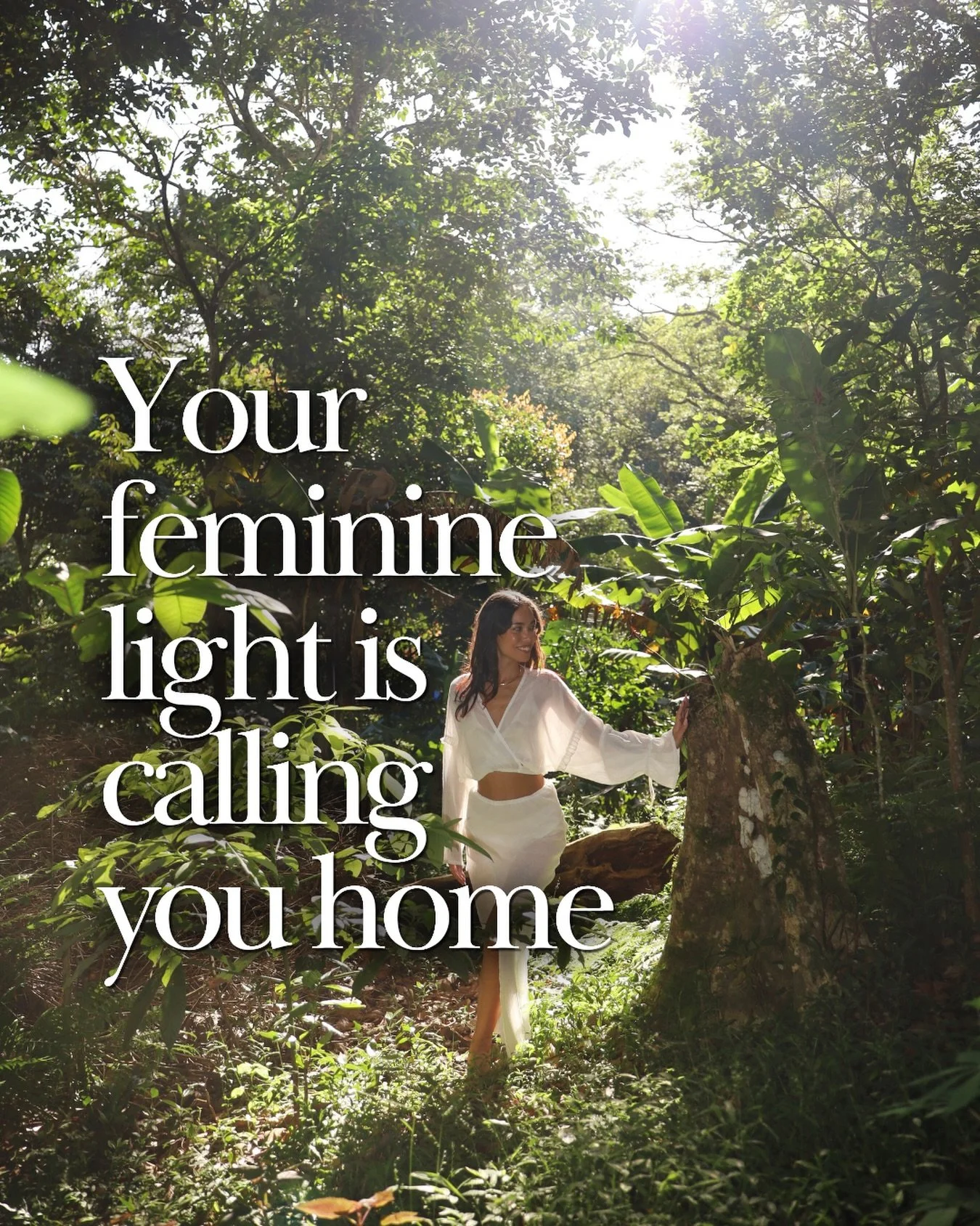 When a woman reconnects with her womb, she reunites with the truth of her essence.

She aligns with the path that&rsquo;s uniquely hers.

All of the creative and sensual energy that has been repressed can finally be released, like a great fountain of