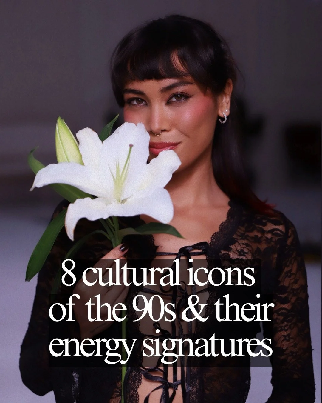 The 90s brought us the full glory of feminine icons with unique and utterly magnetic energy signatures.

Their energy signature was no accident.

It was the center of their creative world.

Their artistic currency.

Their greatest asset.

They knew t