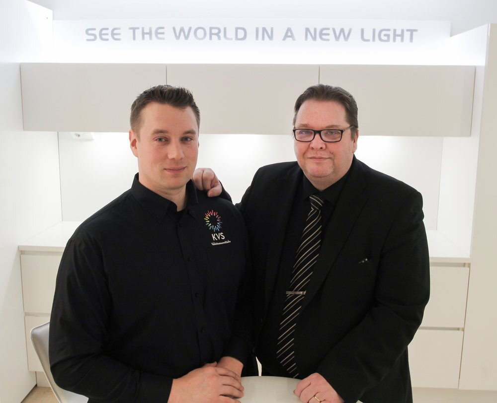 (Jukka Asp on the left): Jukka Asp and Ari Pölkky combined the expertise of the two companies into a seamless service package.