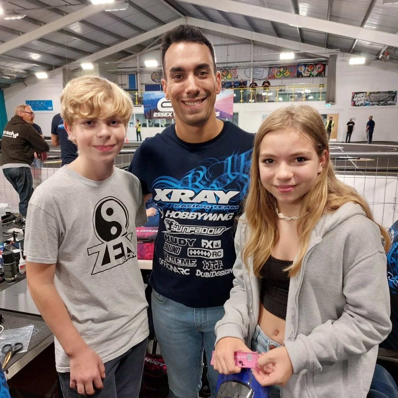 Chloe Snashall: another rising star in the RC racing world.