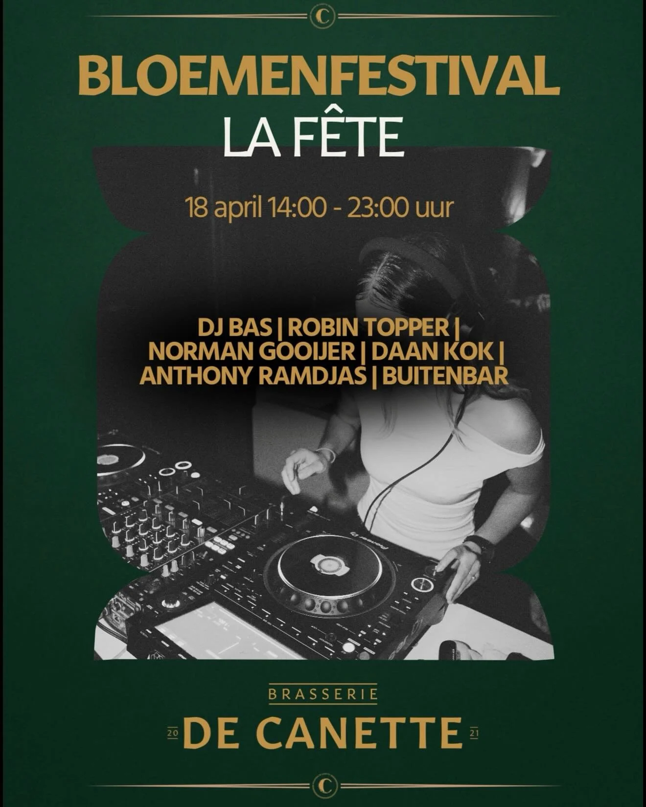 Bloom Festival is calling 🌿✨
Talent. Music. Energy. One unforgettable day.
18 April, are you in? 🎧🔥