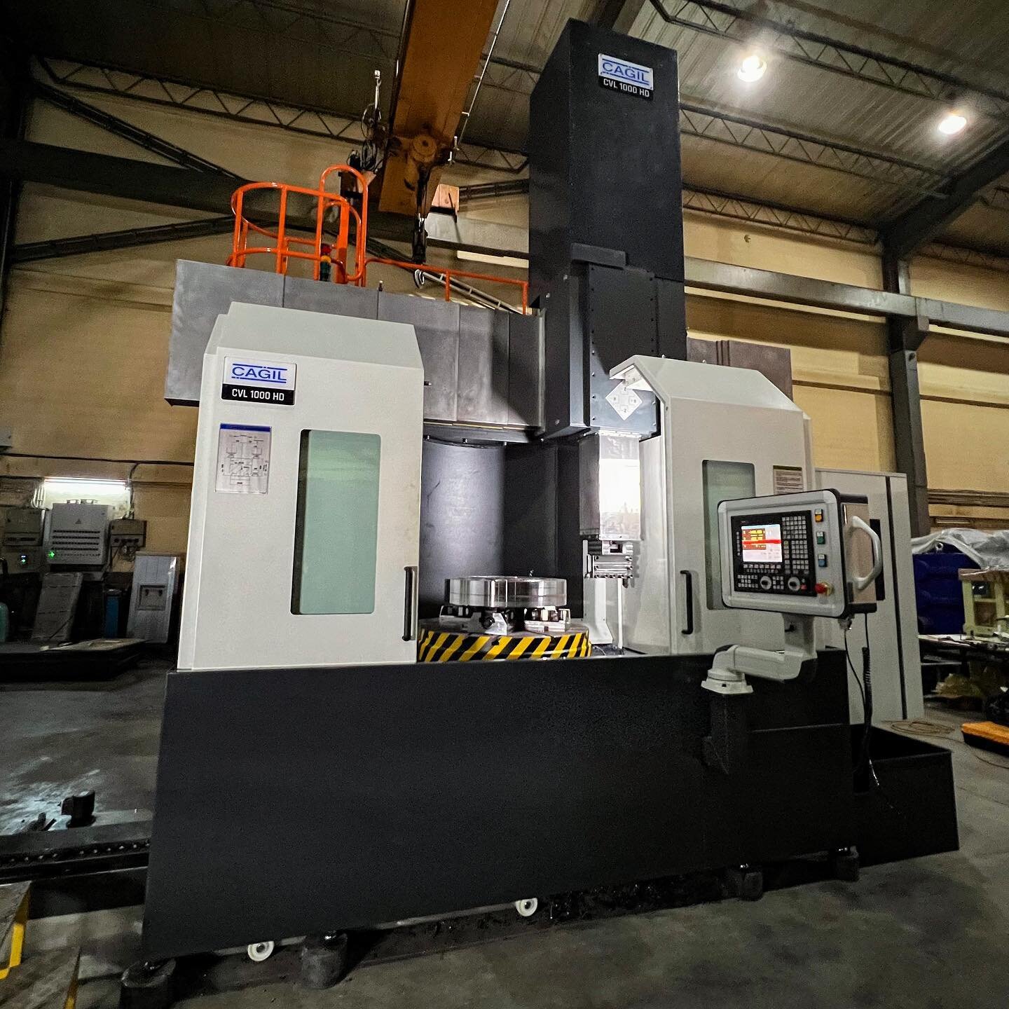 CAGIL introduces CNC Vertical Lathe, CVL1000 HD #HeavyDuty #CNCMachining #madeinturkey #machinery #custommade #turnkeysolutions