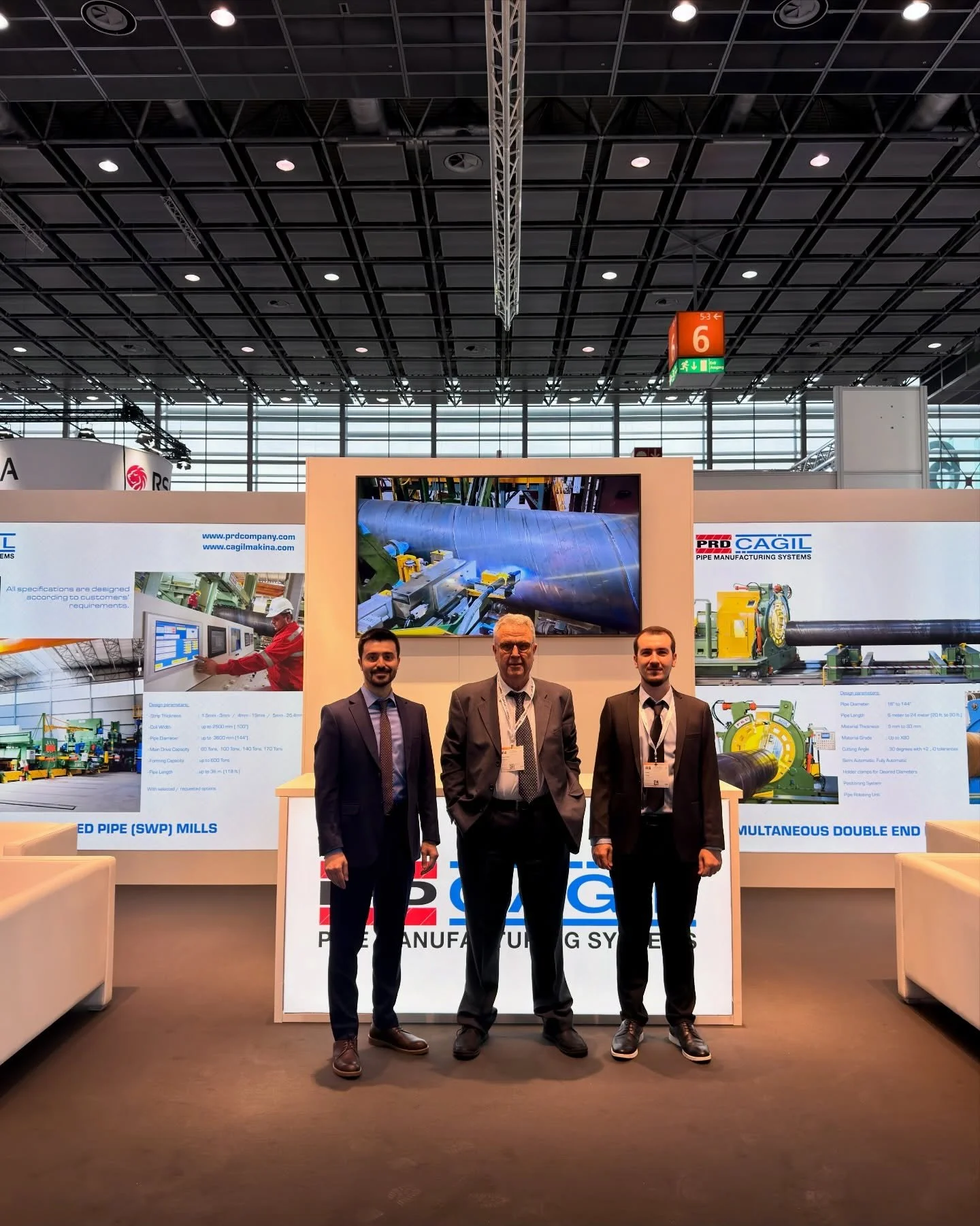 Our PRDCAGIL team is ready to welcome visitors at Tube 2026! 
You can find us at Hall 6, Booth G26. 

We look forward to meeting you.