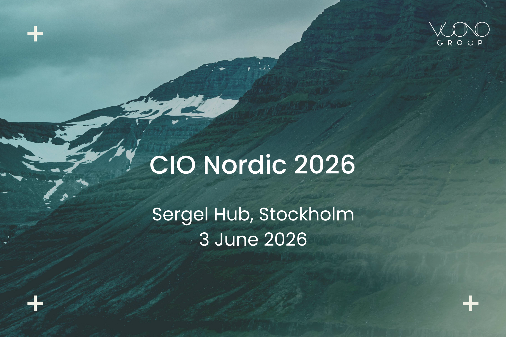 CIO Nordic 2026 in Stockholm
