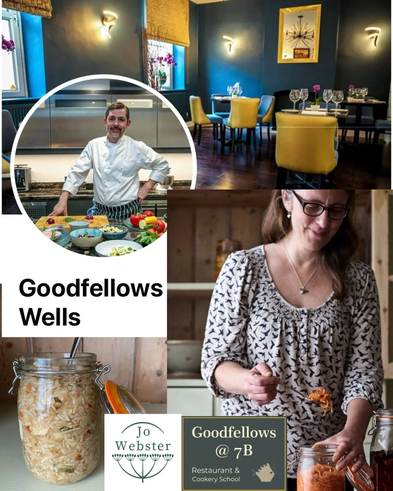 ❓Got your @world.ferment.day plans sorted yet?

🍴Join Jo Webster (fermentologist and nutritionist) and Adam Fellows (chef extraordinaire of @goodfellowsat7bwells) for a World Ferment Day exclusive Cultured Lunch on Sunday 1 February 2026.

Enjoy del
