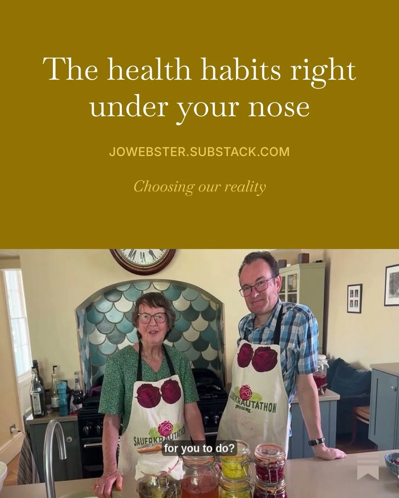 Honestly, it is the health practices that attract the least hype you need to pay most attention to. Check out this month&rsquo;s Substack.