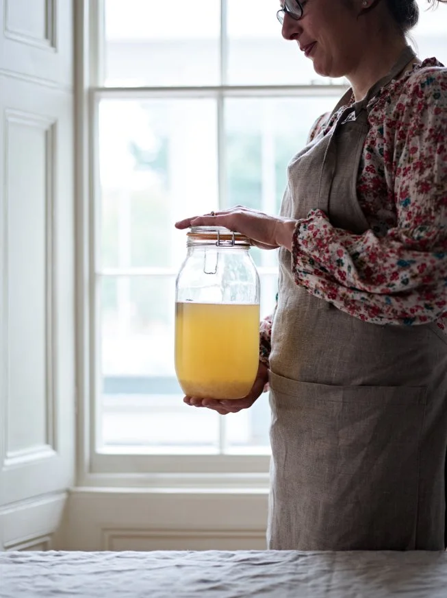 Making water kefir - first forays 