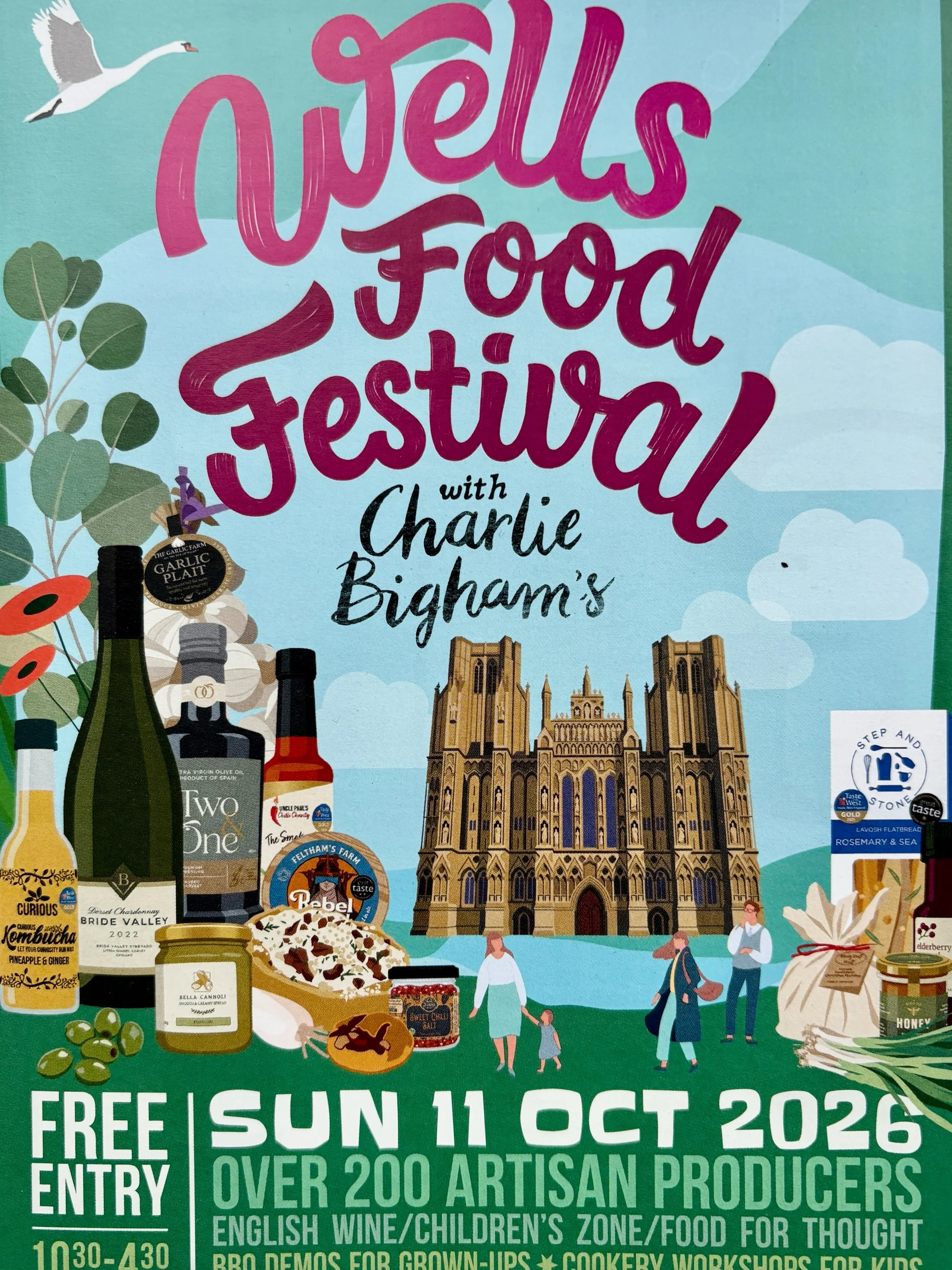 Come and chat to @every.good.thing and me in the @wellsfoodfestival Food for Thought Marquee on Wells Rec down by the moat THIS SUNDAY. We will have lots of delicious ferments for you to taste, my PhD research ferment crackers AND my much studied her