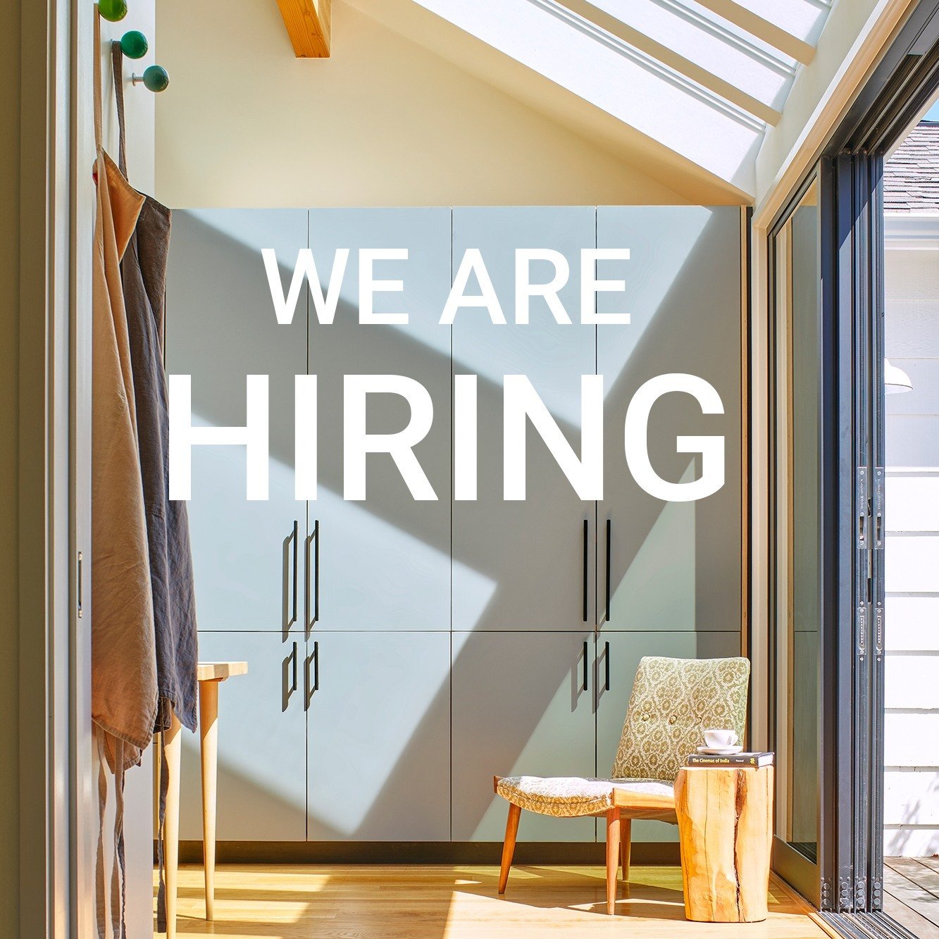 Come work with us! 💪 We are currently looking to add a project designer/architect with 5+ years of experience. ⁠
⁠
Join our team to collaborate on beautiful, sustainable projects that you will want to write home about 😊 ⁠
⁠
For more information, pl
