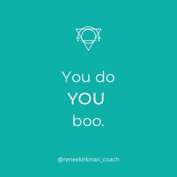 You do you boo.

Simple words. Simple concept. Sometimes one of the hardest things to do. 

It&rsquo;s been a big journey in my life. To appreciate who I am. To honour what I bring. To comprehend that I am no one else and no one else is me. 

And the