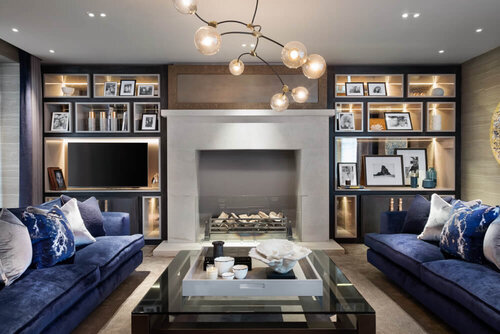 Luxury Bedroom & Living Room Design, Knightsbridge