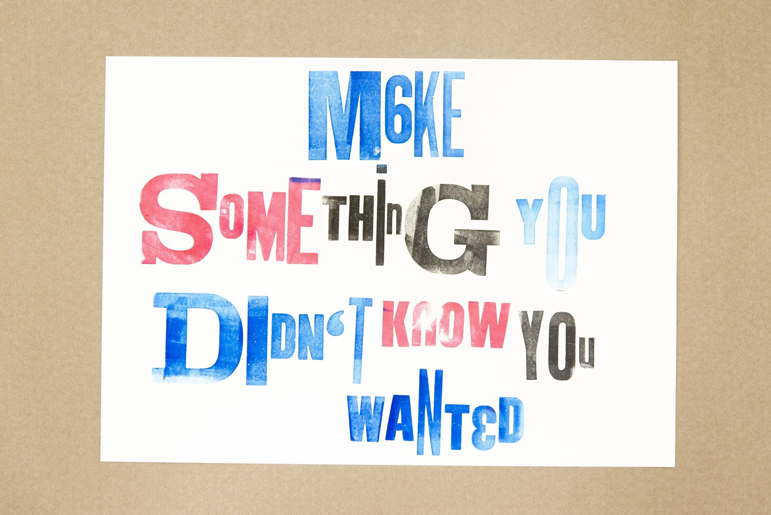 Make Something You Didn't Know You Wanted