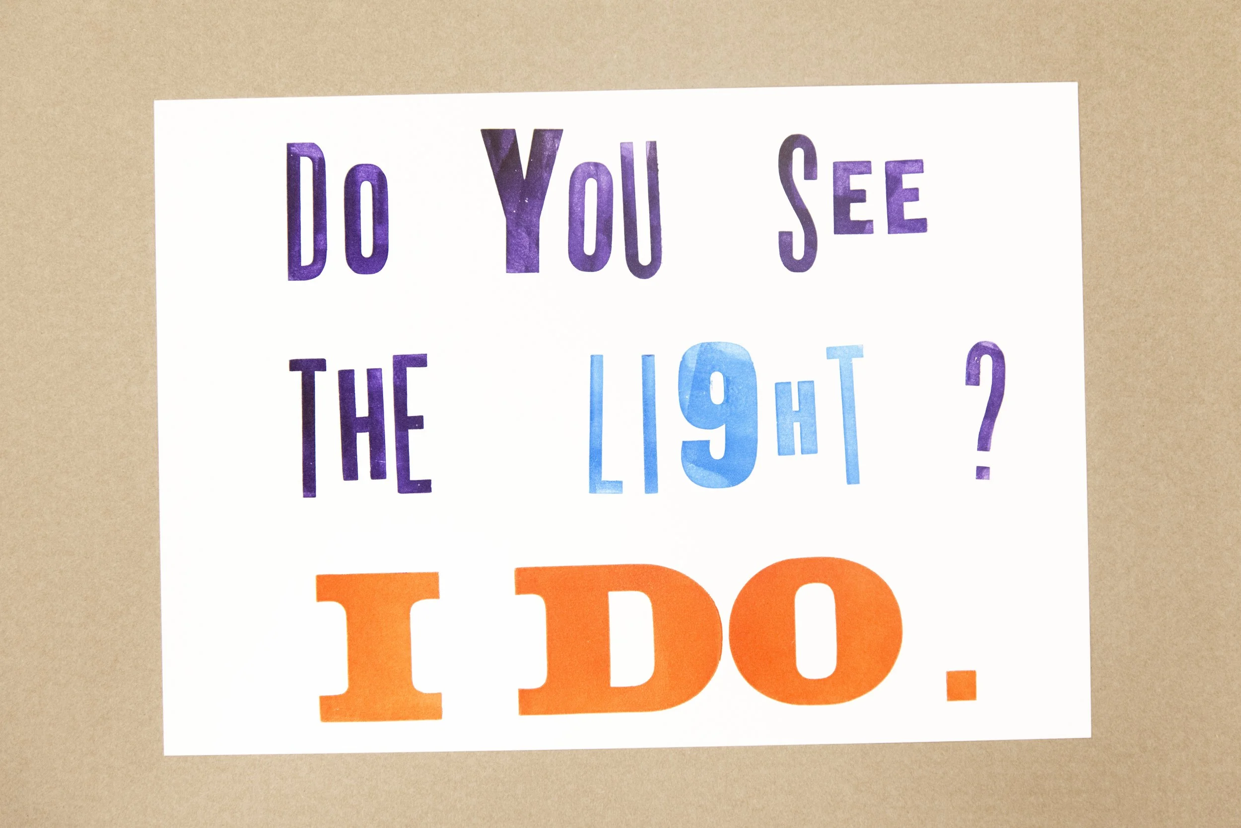 Do You See The Light? I Do.