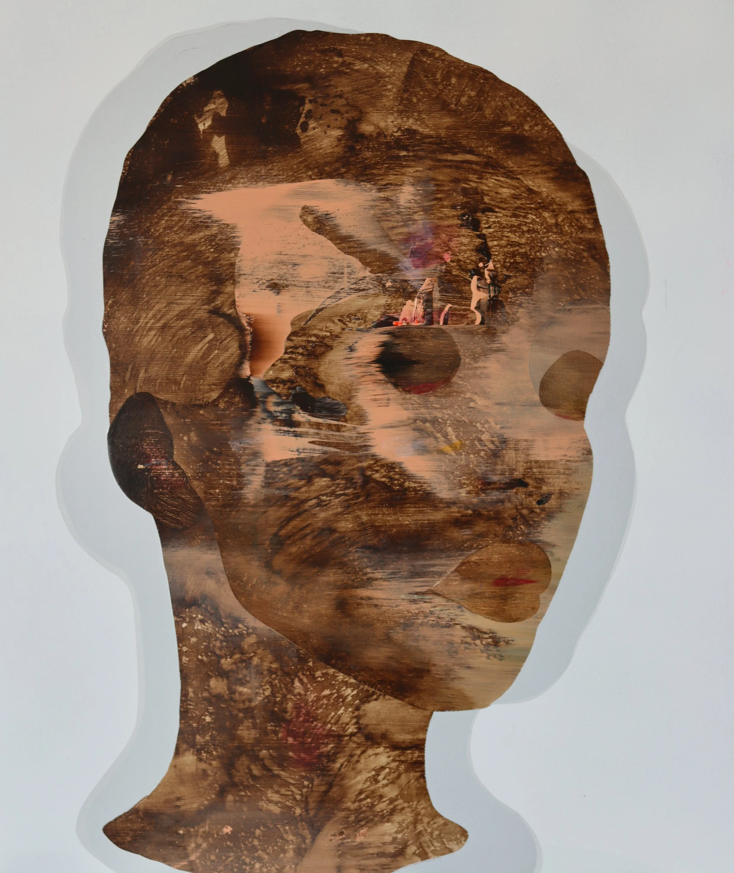 ST KATHARINE DREXEL - Acrylic on panel, 60 x 50 cm