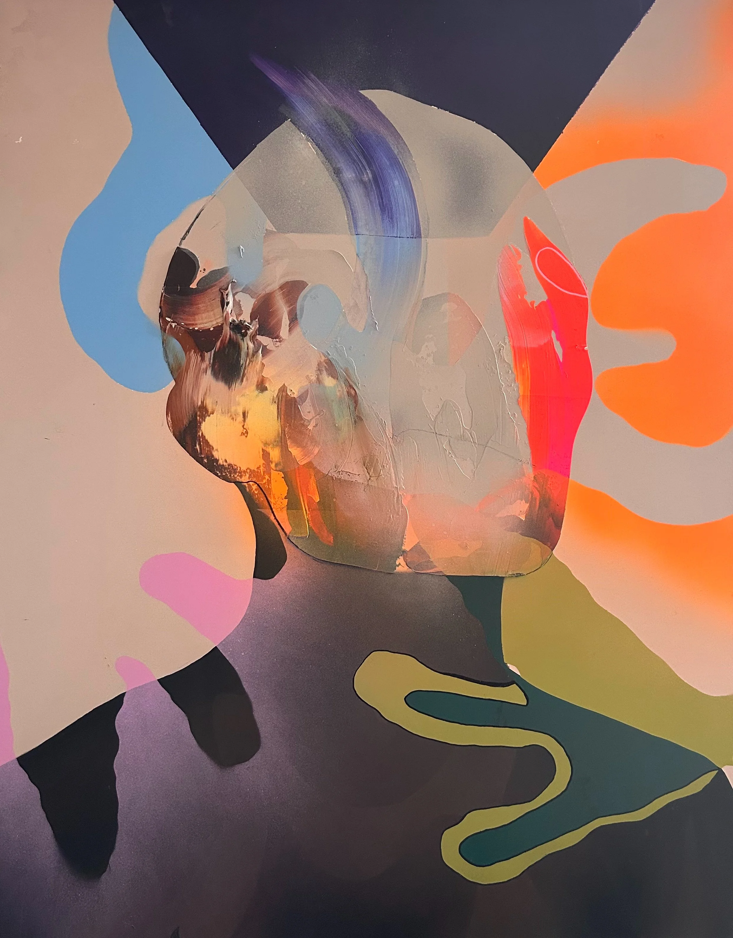 FREE YOUR MIND - Acrylic on panel, 
120 x 90 cm