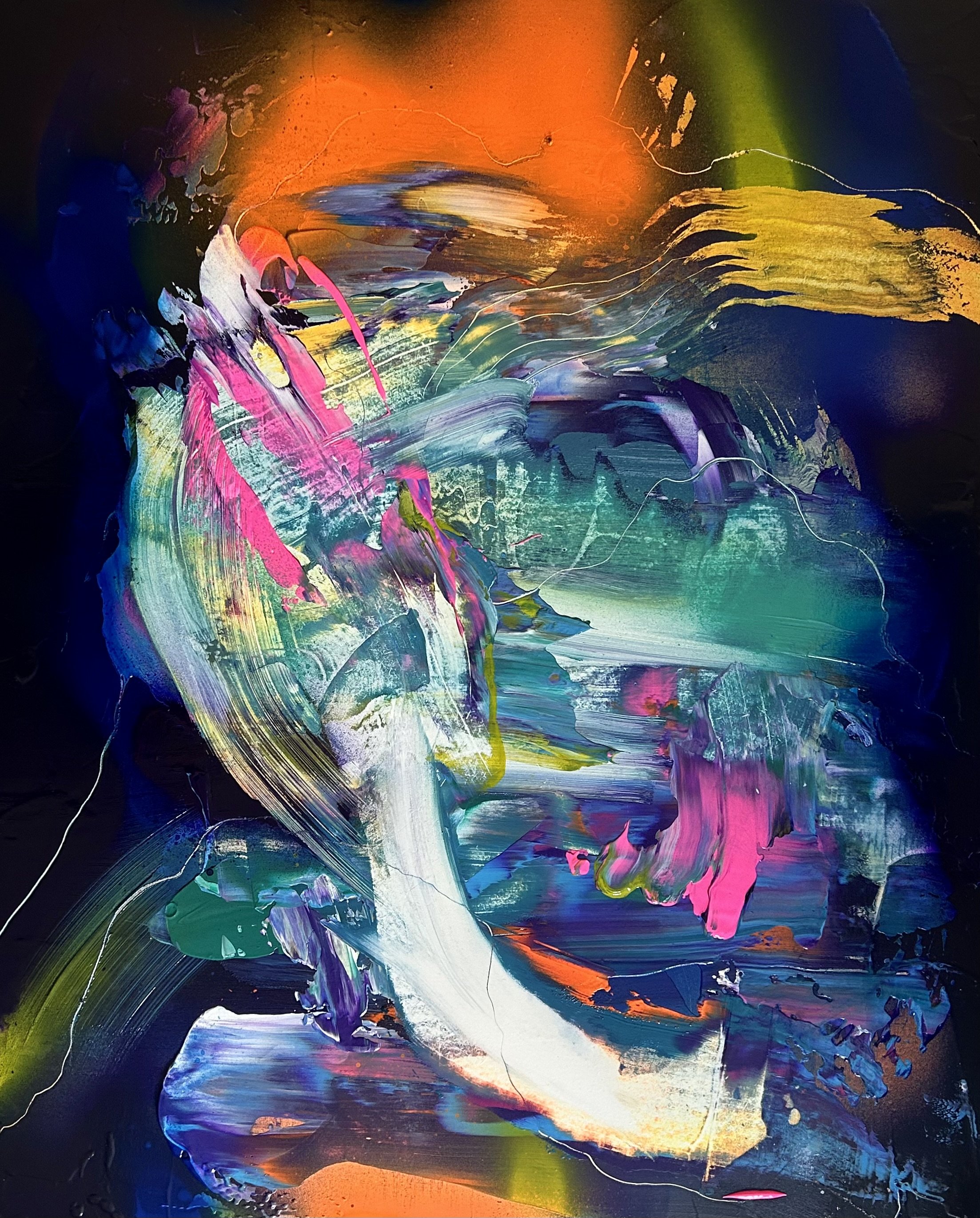 TONATIUH ACRYLIC PAINTING