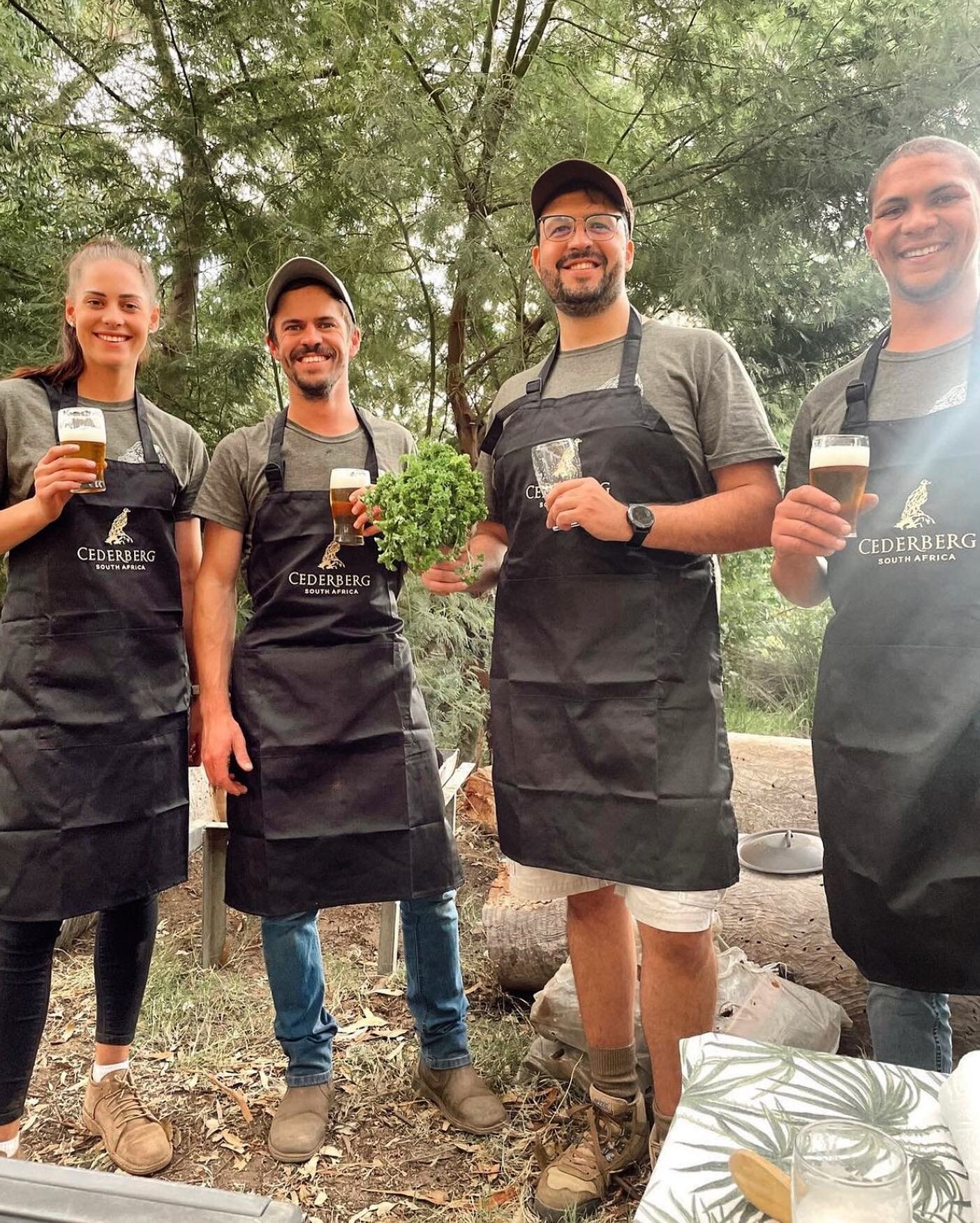 Our team is always up for a challenge, especially if it involves having fun! 🎉  We take pride in our passion for crafting exceptional brews and creating unforgettable experiences for #Cederbrew enthusiasts! Whether it's competing to make the best po