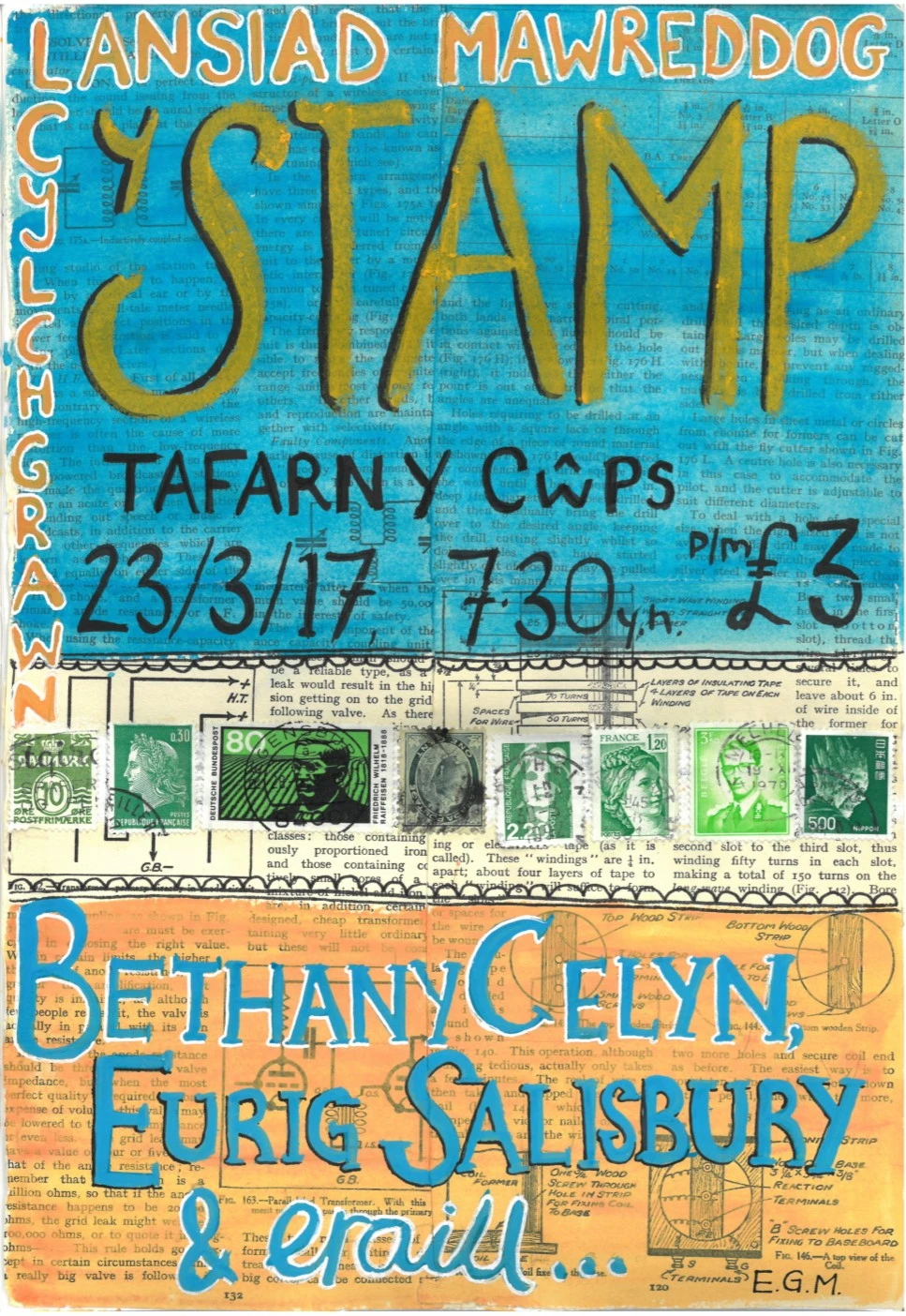 Cyhoeddiad: Lansiad Rhifyn 1 Y STAMP