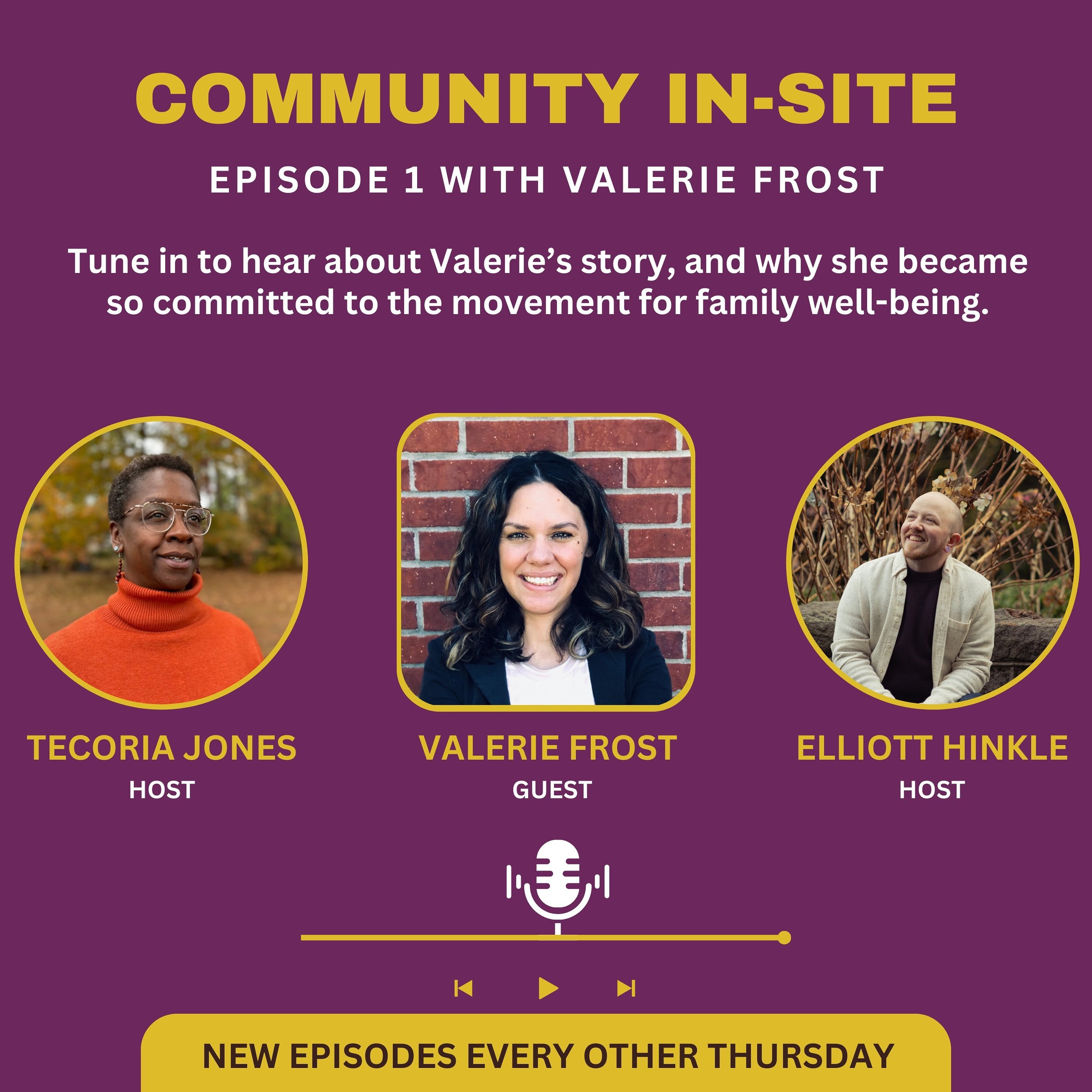 🎙️The first episode of the Community In-Site podcast dropped this morning, wherever you get your podcasts. (Link in bio) 

Subscribe to &ldquo;Community In-Site&rdquo; and be part of a growing community dedicated to family well-being! 🦄

#Community