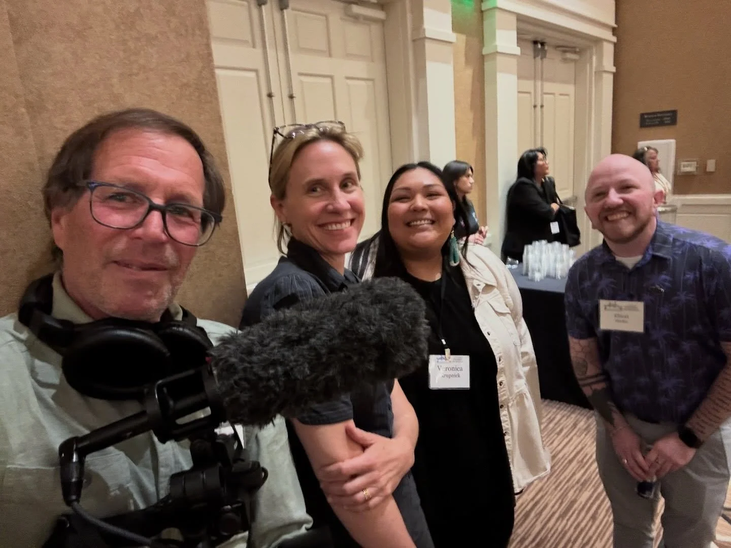Grateful for the time in Albuquerque, NM that also meant networking with fantastic colleagues and advocates here and even running into the documentary crew AND finally meeting @through_vees_vision in person!! The loveliest and such a great session (a