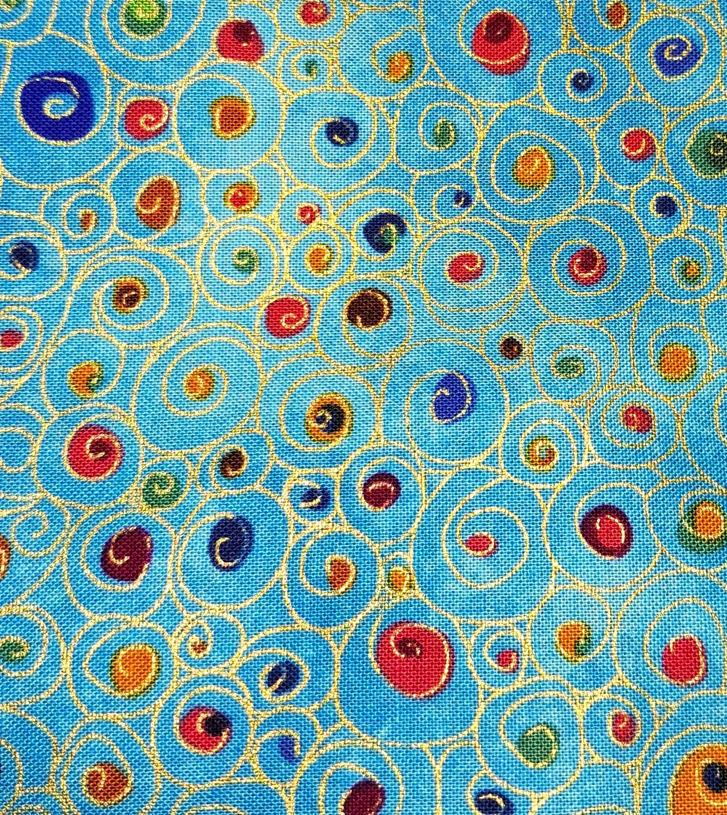 KB213 Knot Bag Blue Klimt Mandela Close Up.jpg