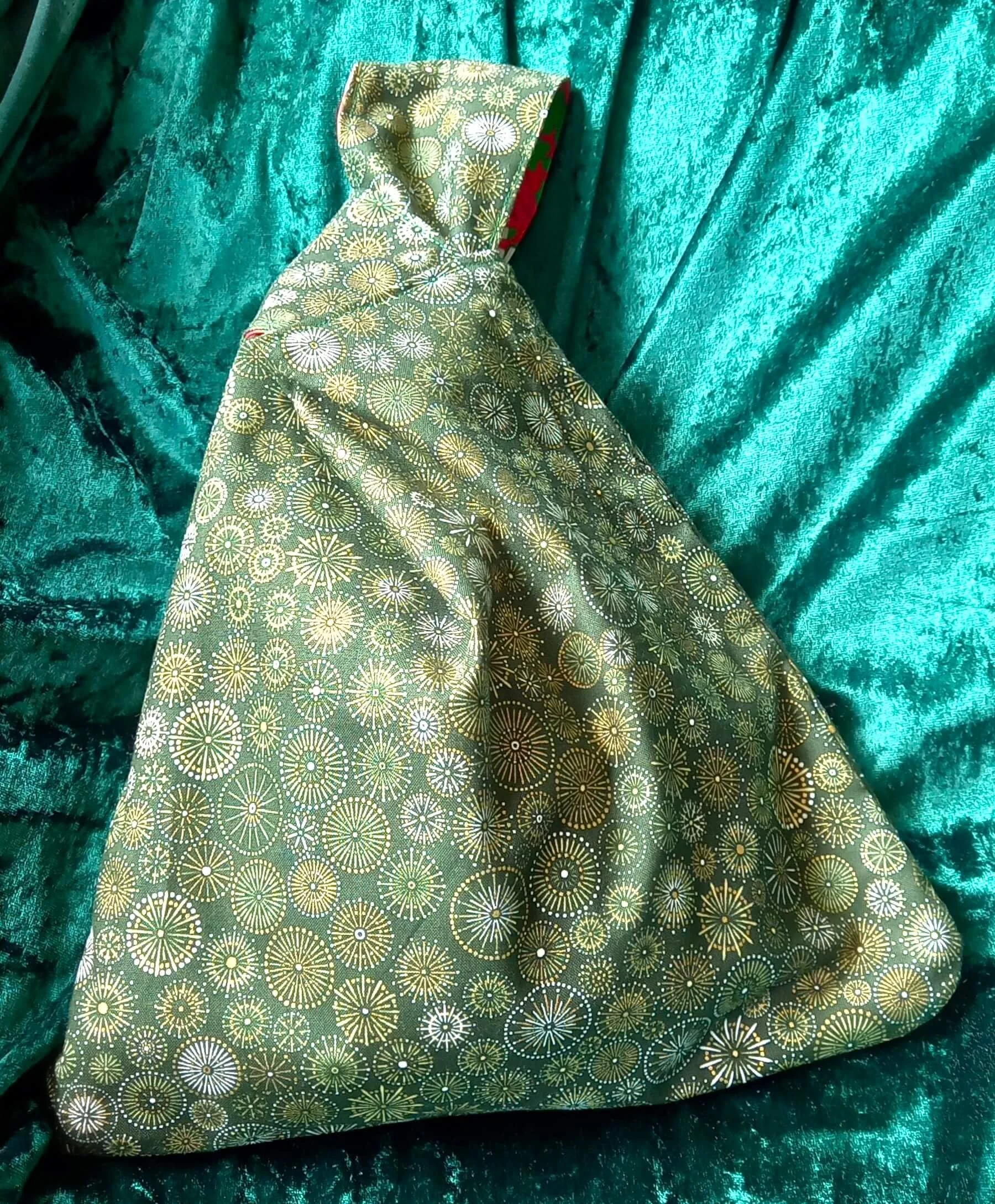 Welsh Dragon Japanese Knot Bag