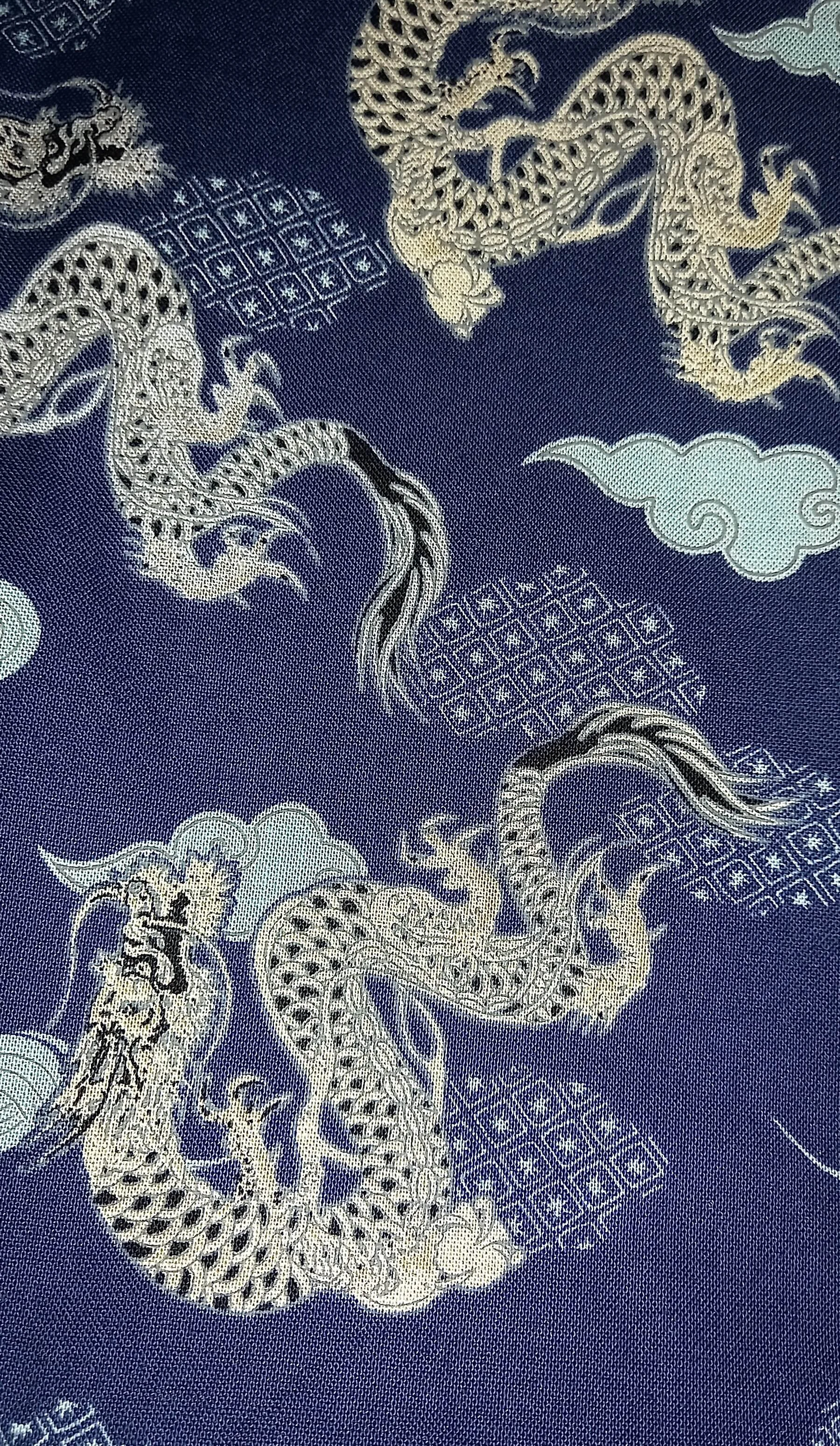 kb139 knot bag blue waves dragons close up1.jpg