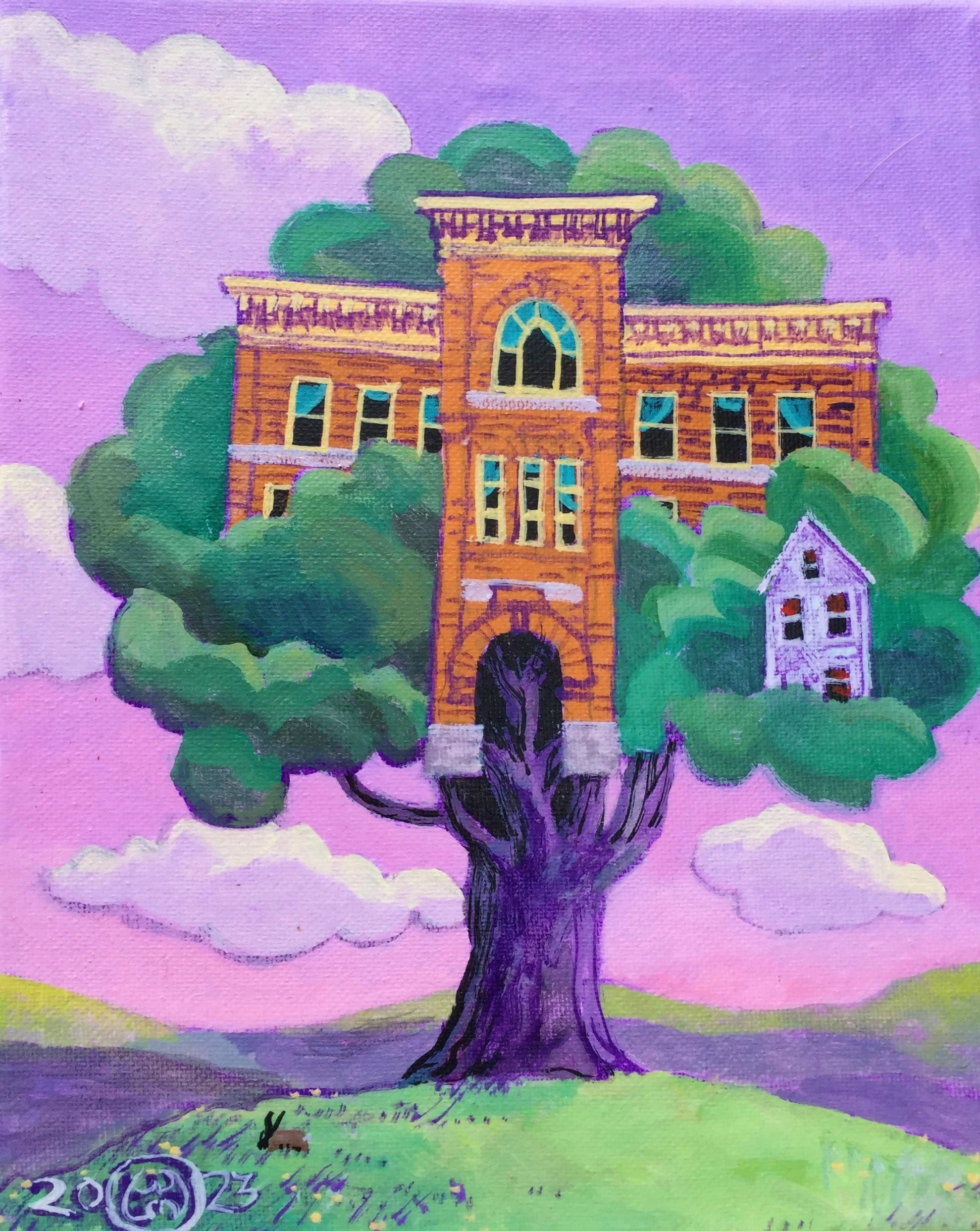 #482 A First Ave Maple 8x10 BhatBoy 2023.JPG $350