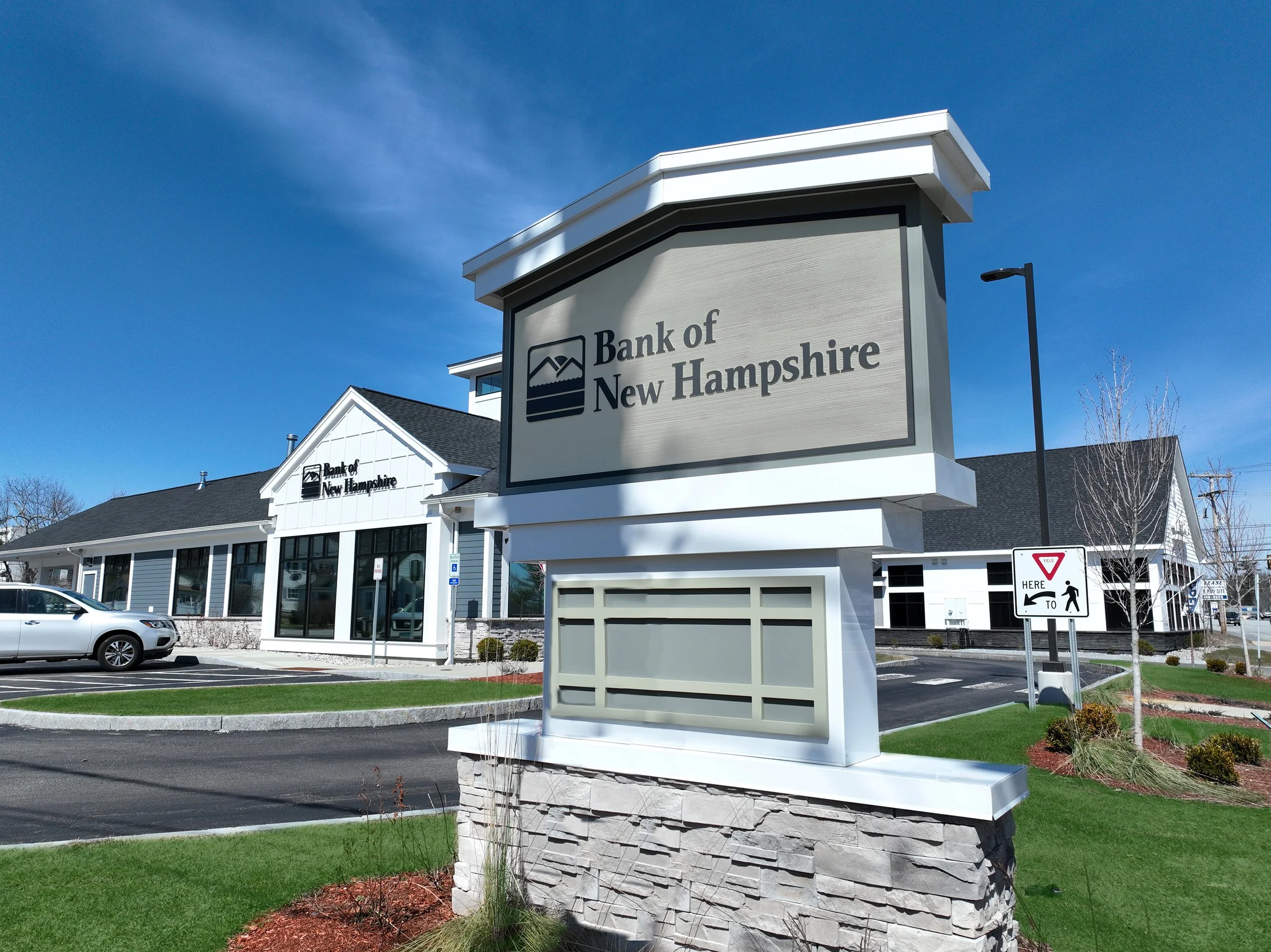 Bank of New Hampshire Sign photo