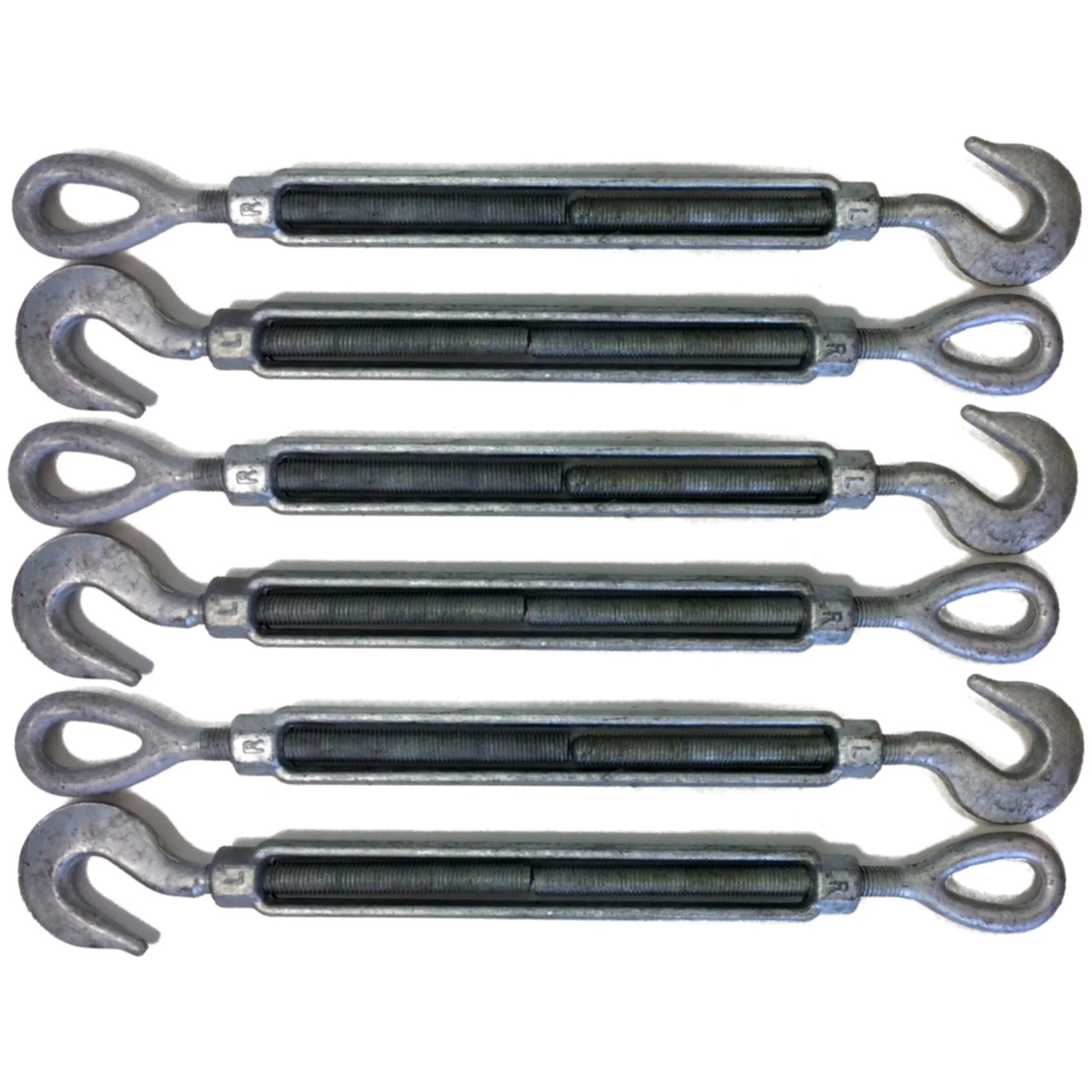 3/8" x 6" Eye/Jaw Turnbuckles Turnbuckles Drop / Hot Dipped