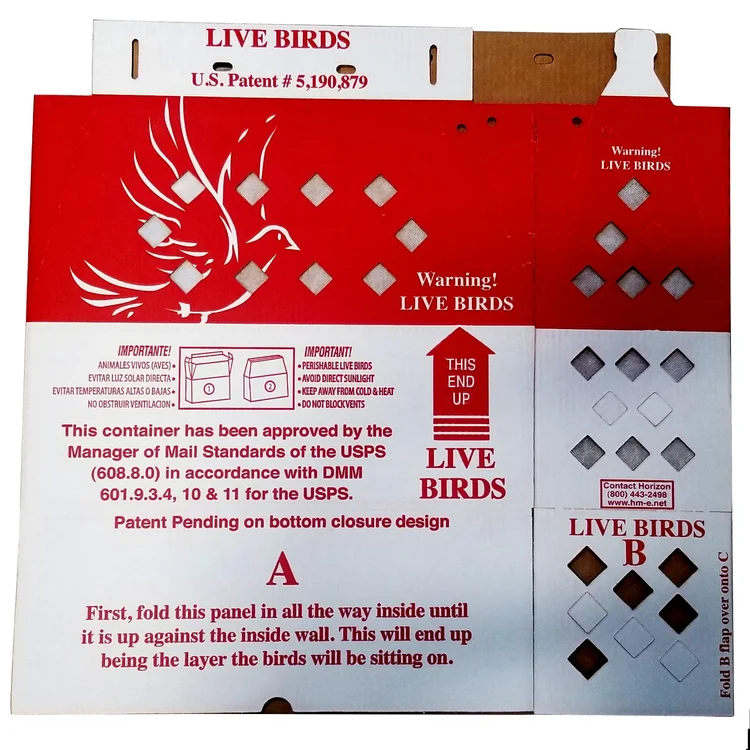Live Bird Shipping Boxes — Your One Stop Poultry Supply Shop! | Pinnon ...