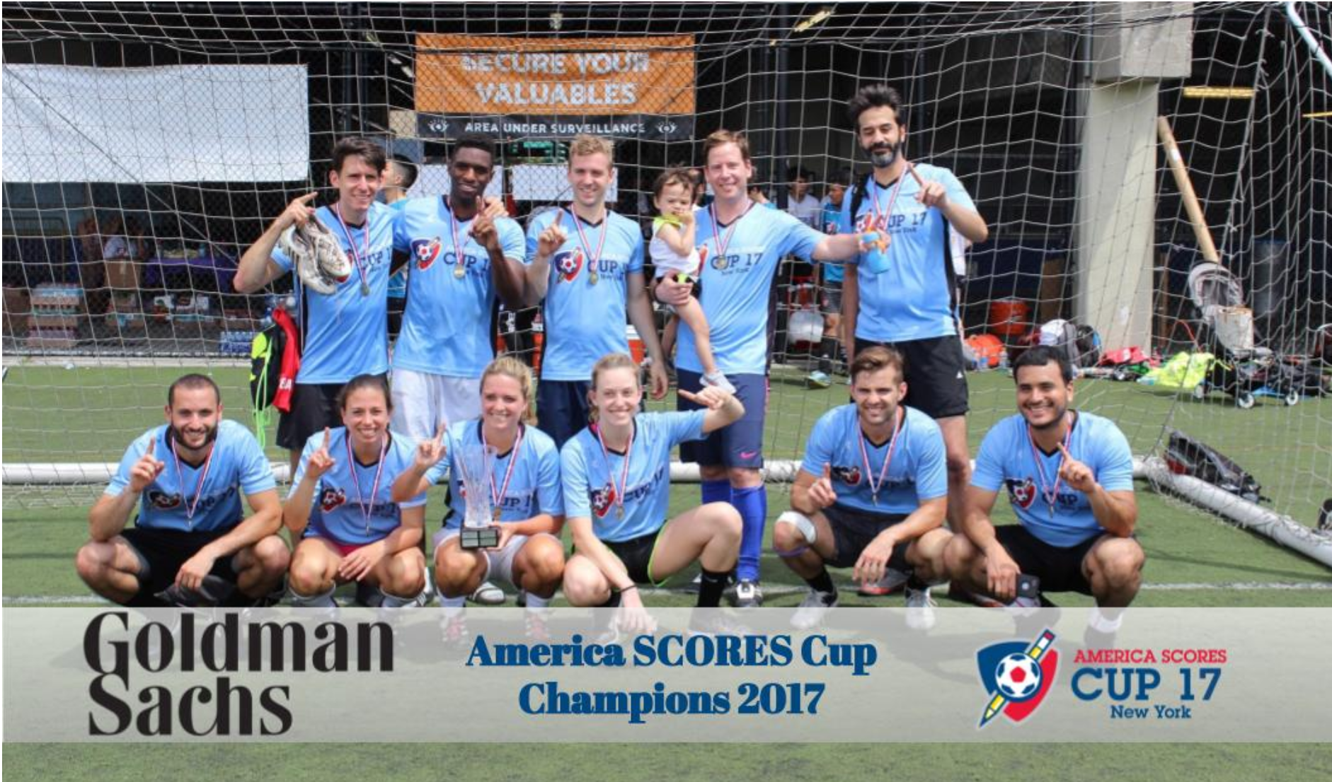 Goldman Sachs, US Bank &amp; UPS reign supreme at SCORES Cup 2017!