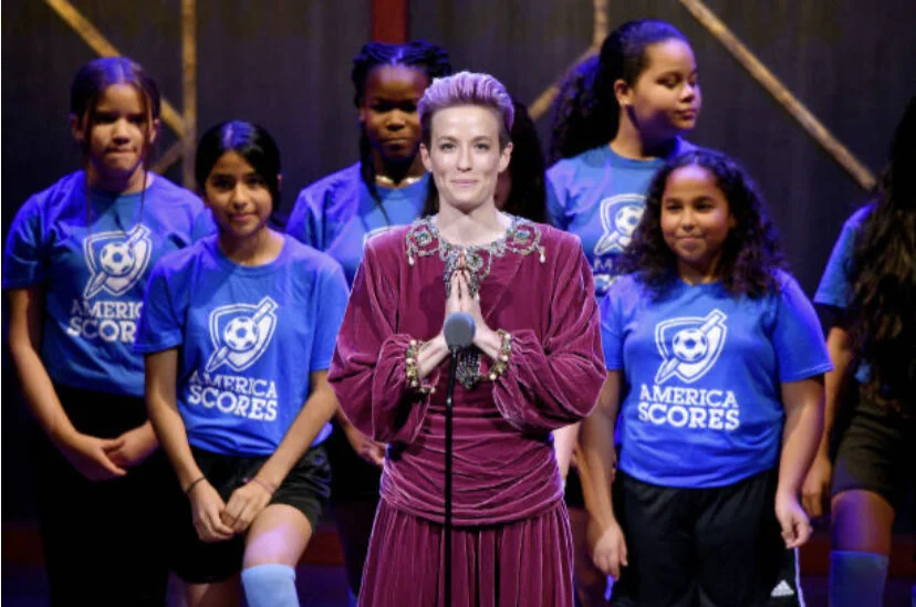 America SCORES Poet-Athletes honor Megan Rapinoe!