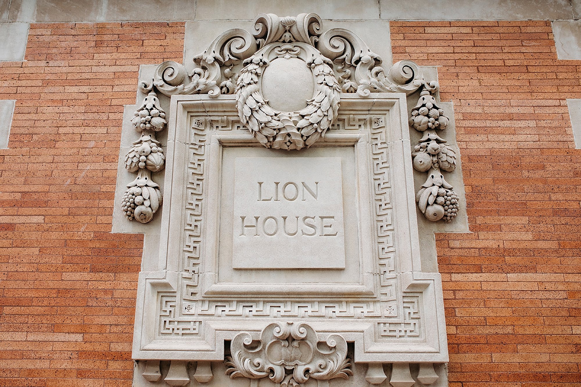 Lion House sign at Bronx Zoo