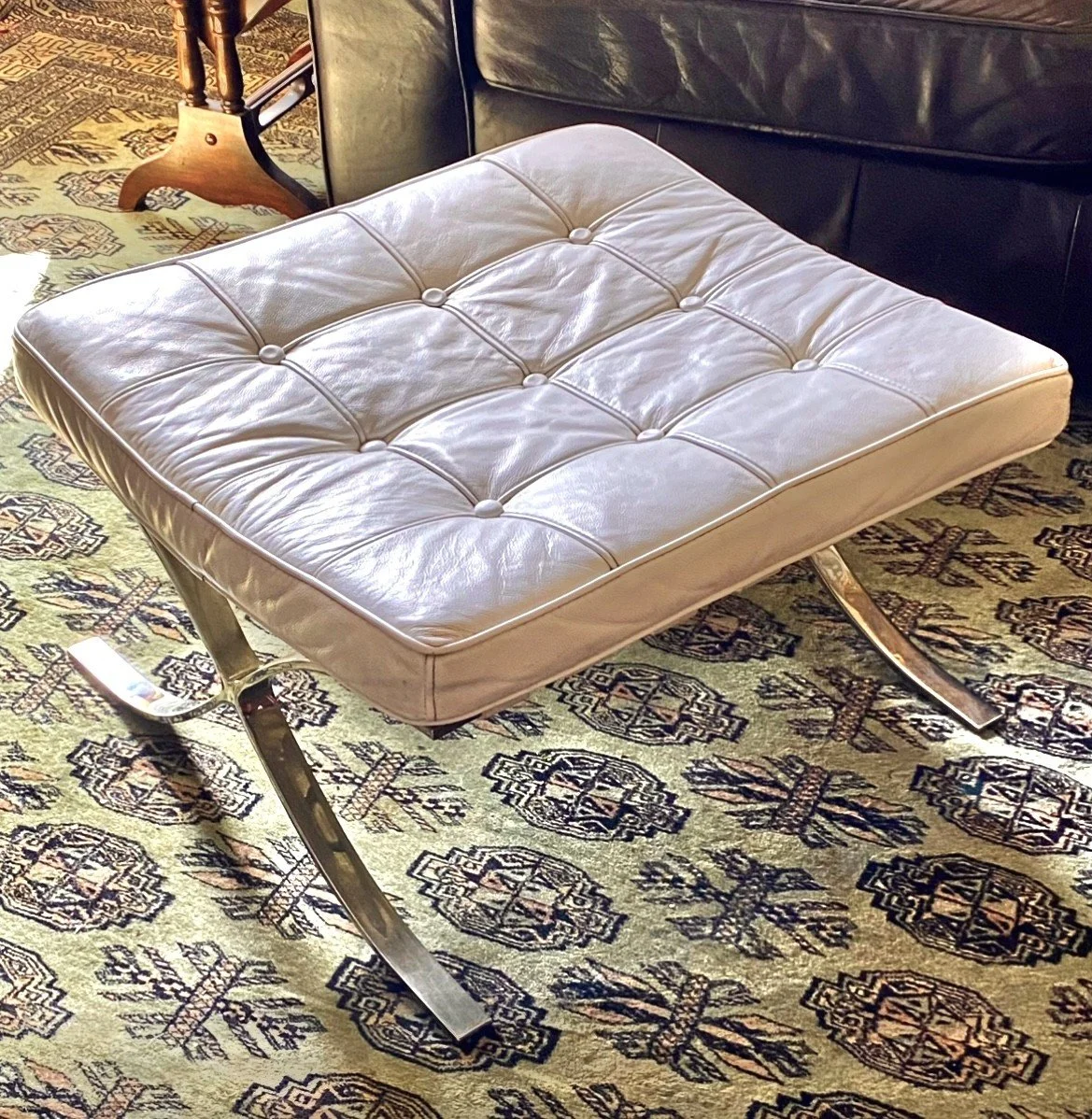 Mies van der Rohe Barcelona Stool 20th century version £250